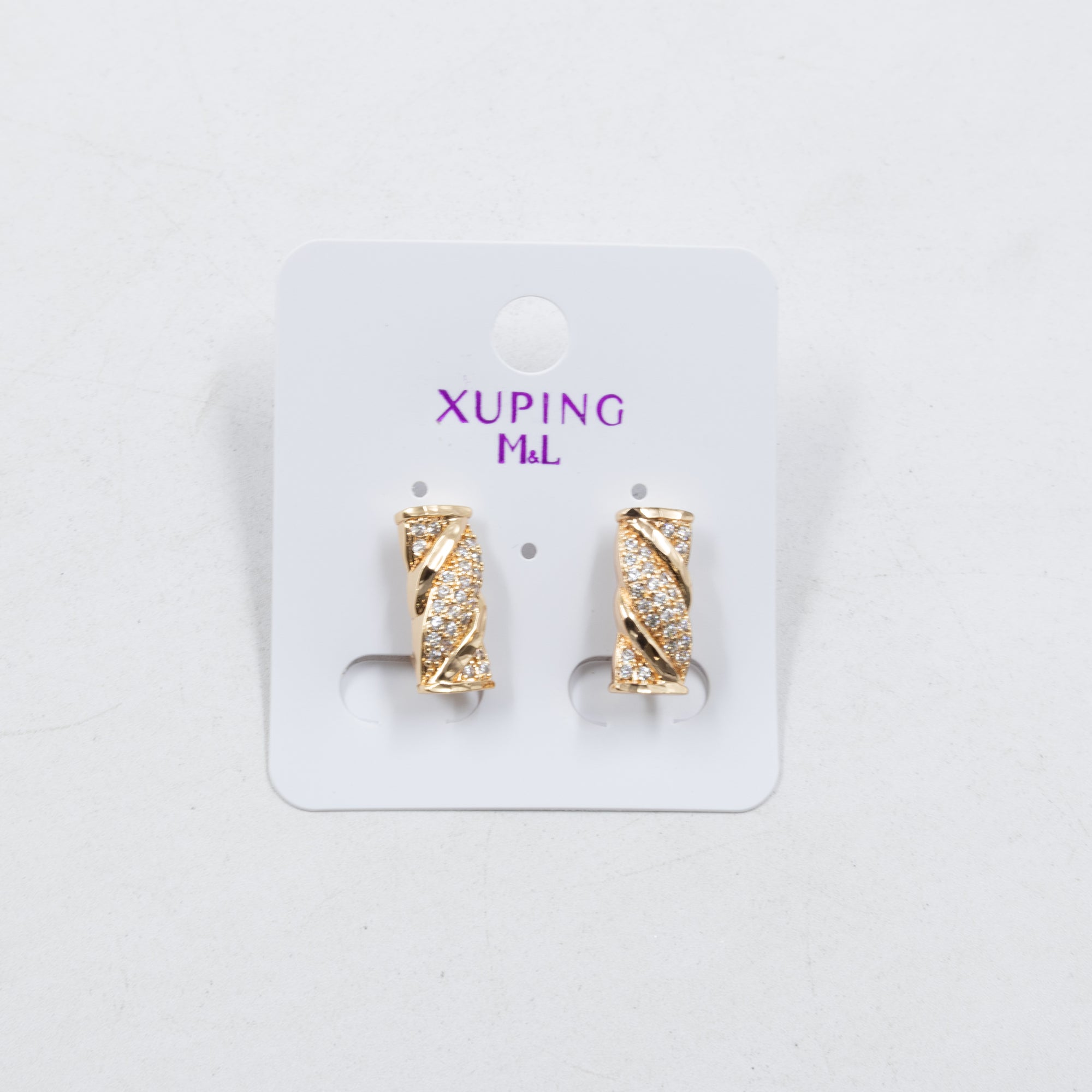 Aretes Xuping Dorados M9 Oro Laminado
