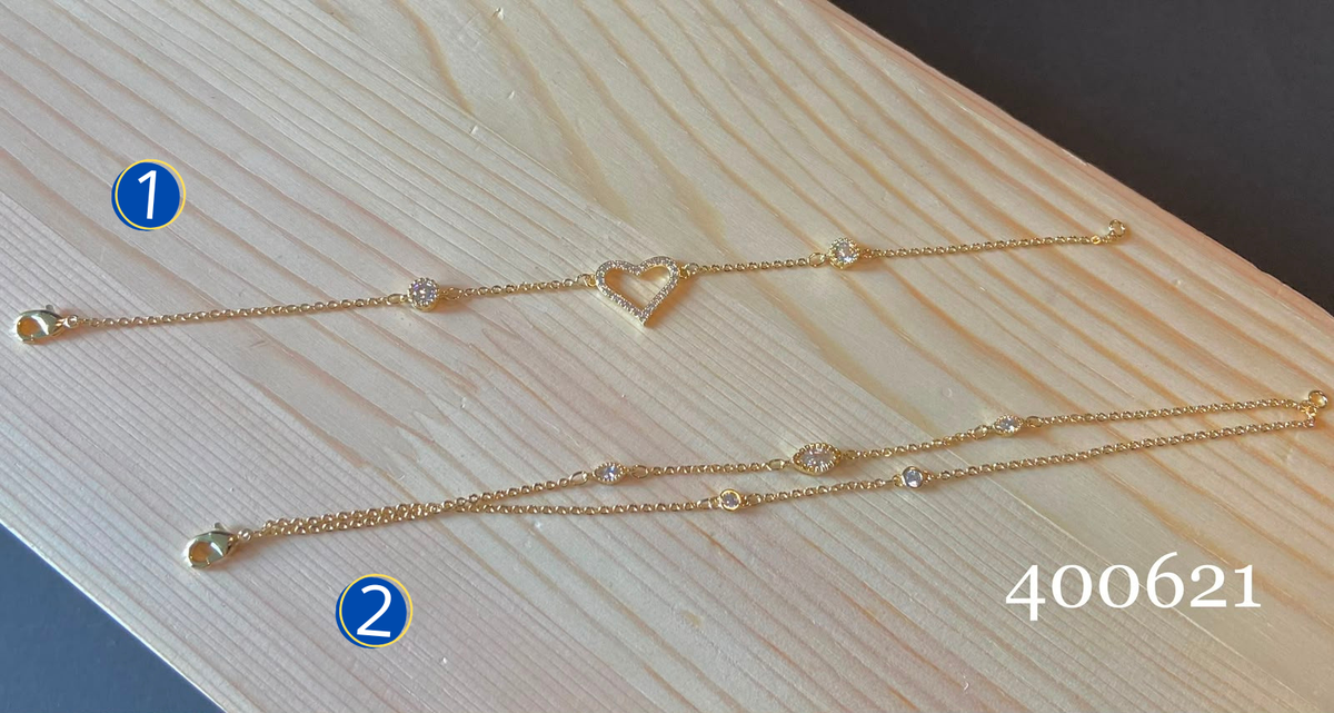 [12/SEPTIEMBRE/26] Pulseras Dorada M3 Oro Laminado