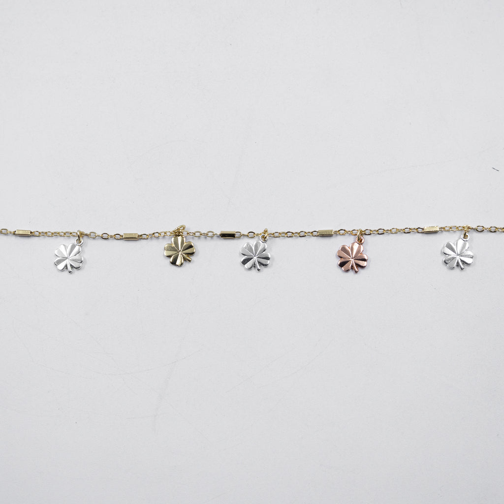 Pulseras de Tres colores M2 Oro Laminado
