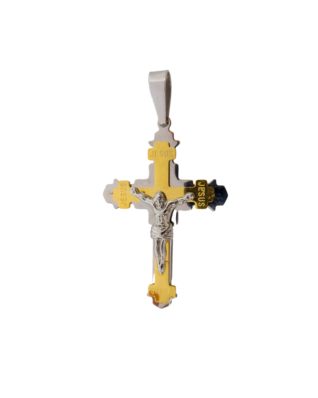 Dije de Cristo M133- Oro Laminado