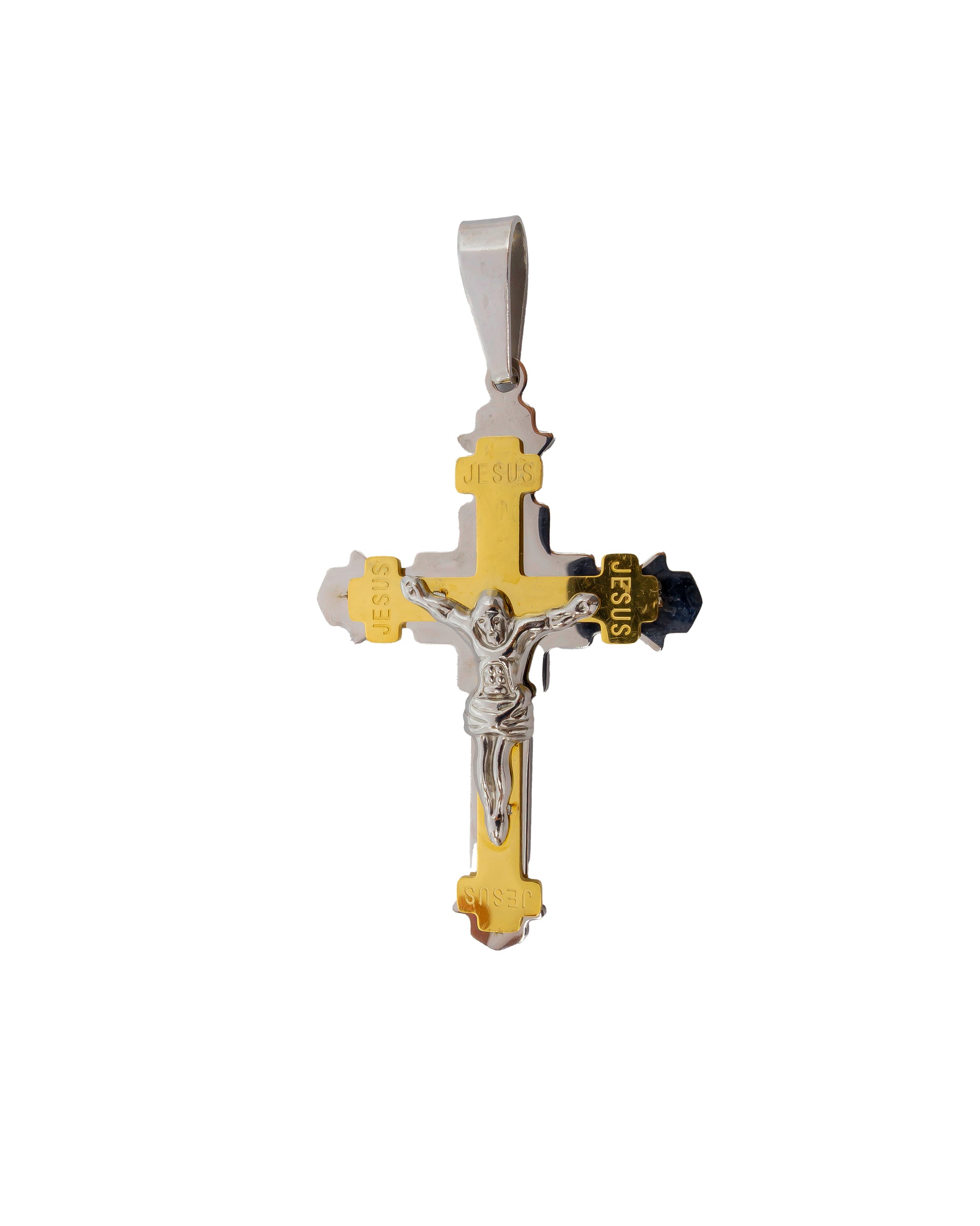 Dije de Cristo M133- Oro Laminado