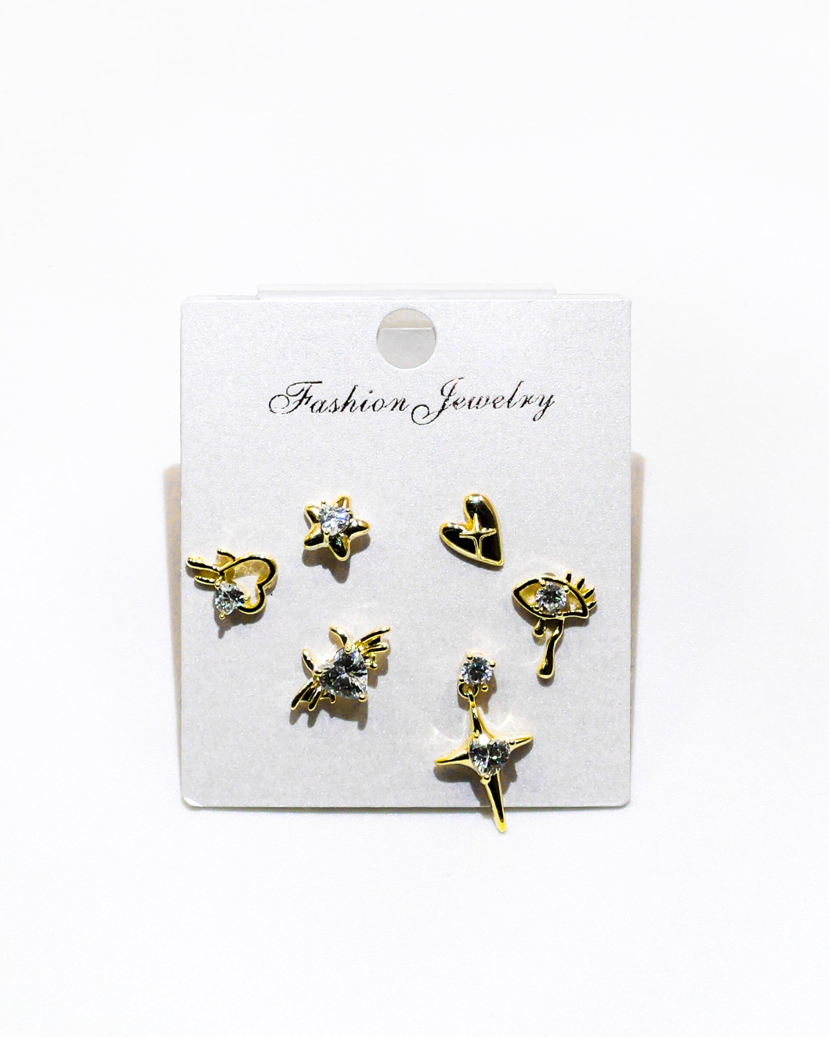 Set Aretes X3 - M15 Oro Laminado