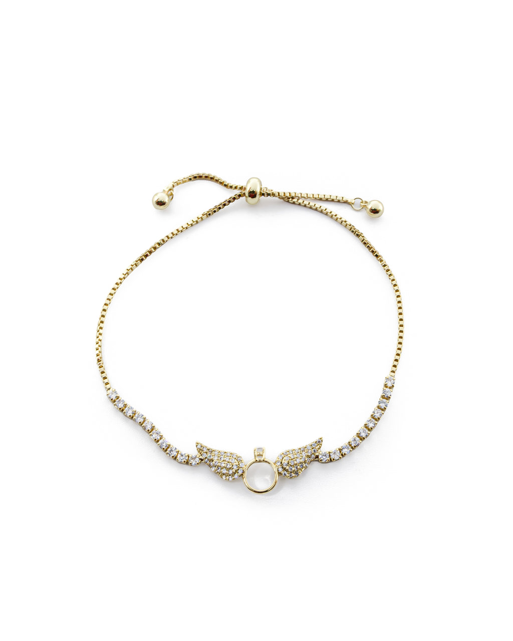 Pulsera Dorada Ansheli M15 - Oro Laminado