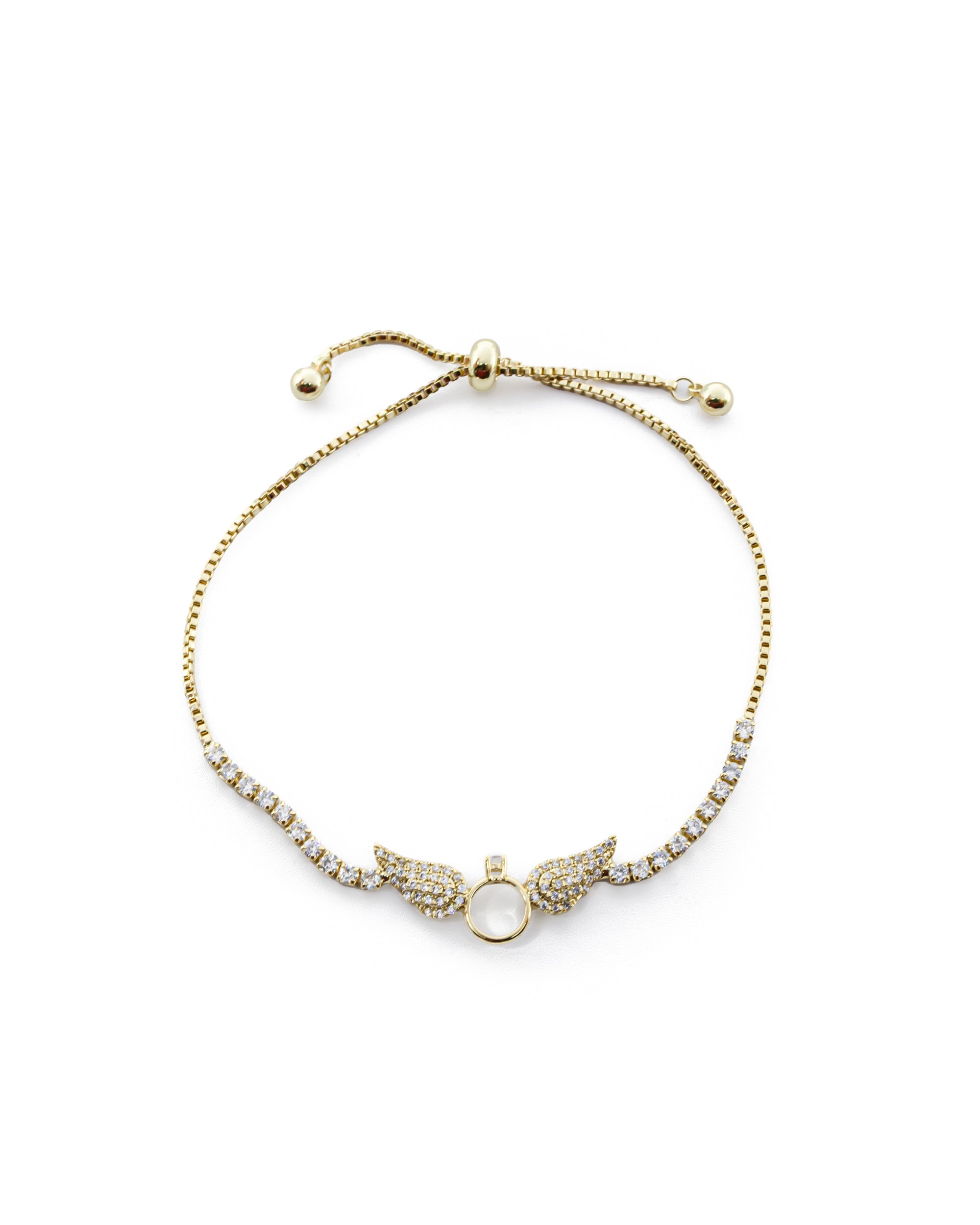 Pulsera Dorada Ansheli M15 - Oro Laminado