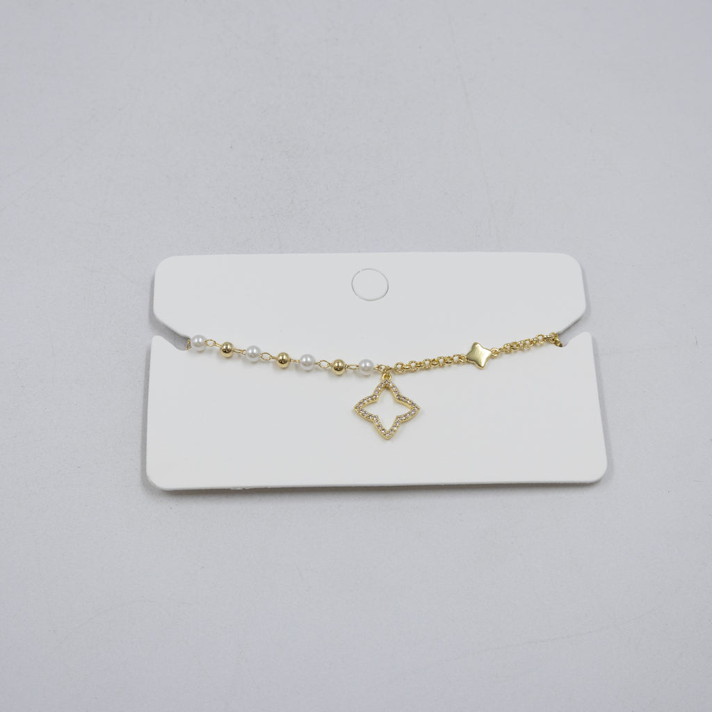 Pulsera Dorada Ansheli M7 Oro Laminado