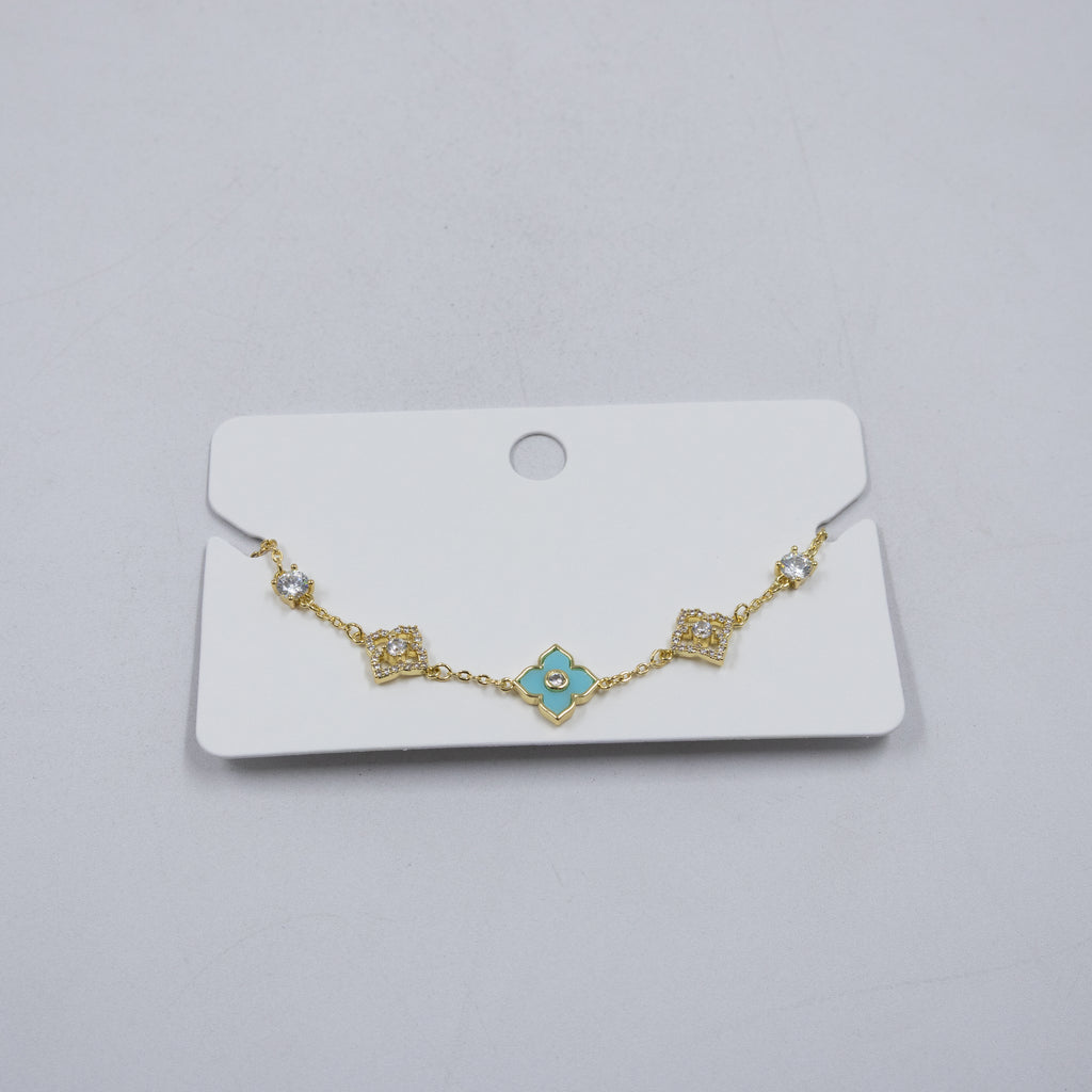 Pulsera Dorada Ansheli M16 Oro Laminado