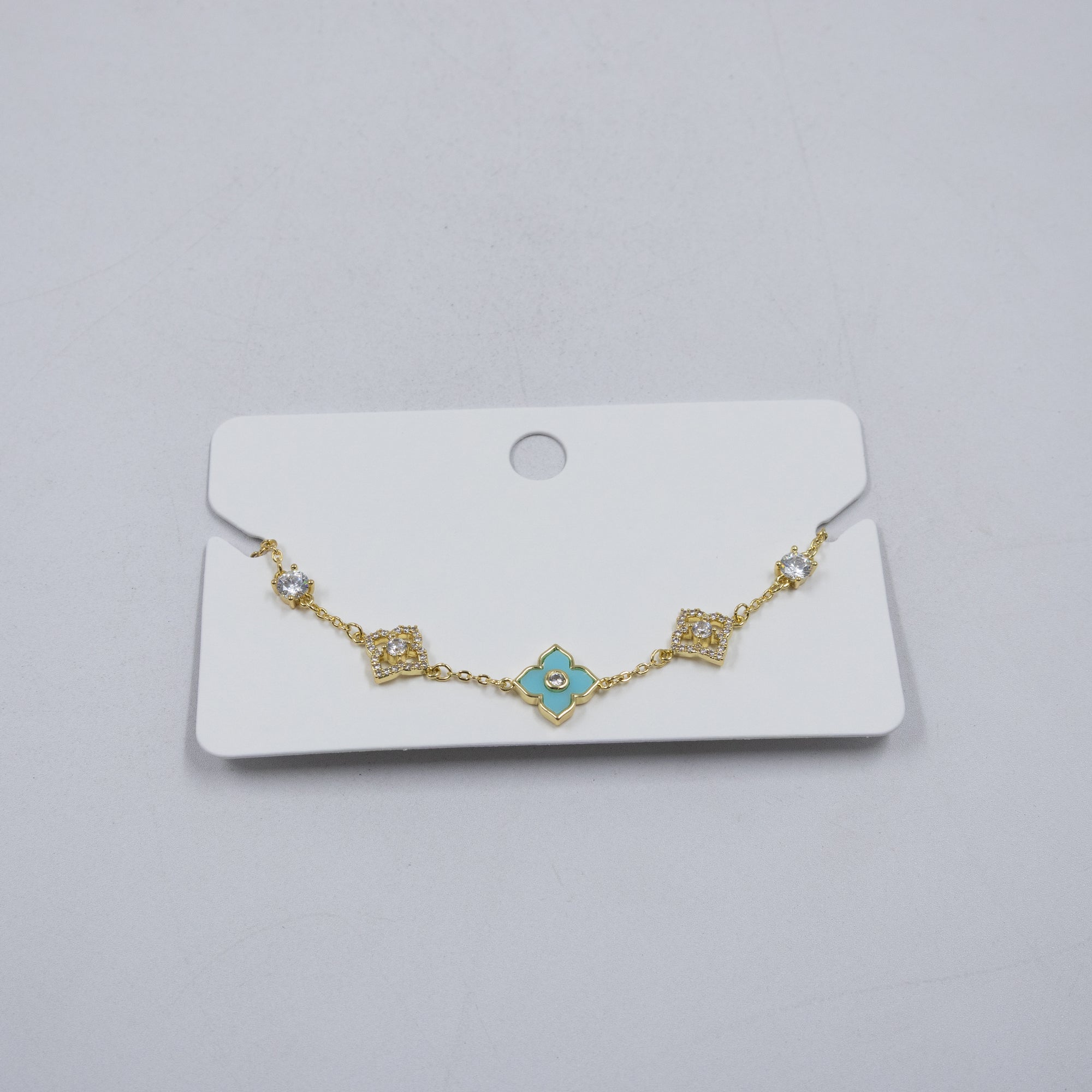 Pulsera Dorada Ansheli M16 Oro Laminado
