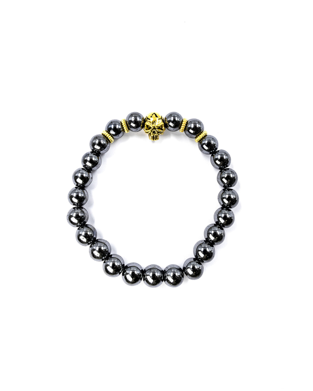 Pulsera de cuentas con Dije M1 Acero Inoxidable