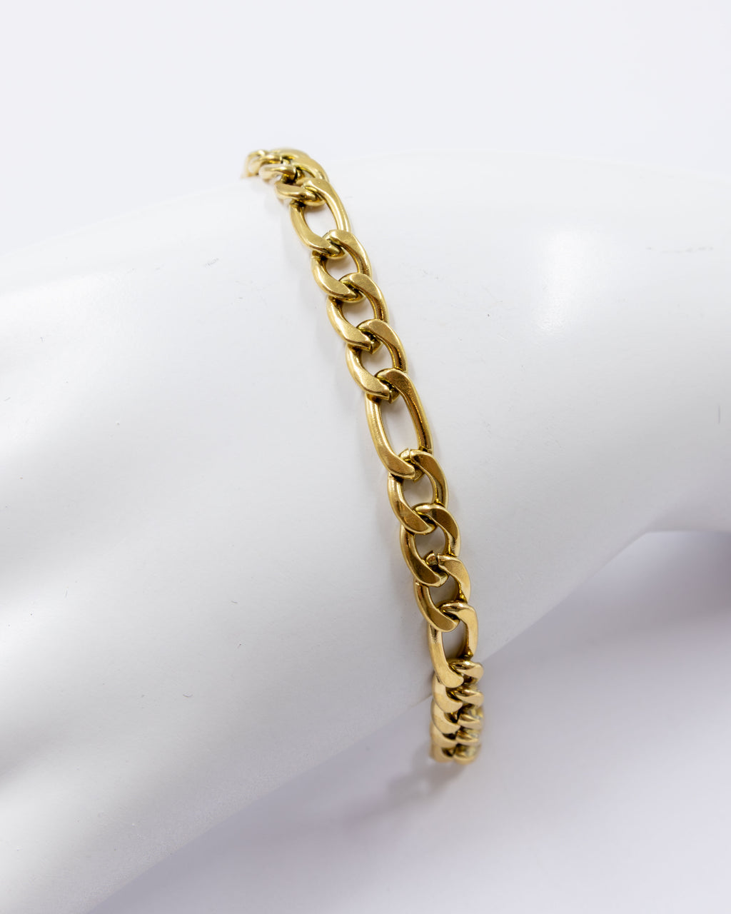 Pulsera Dorada y Plateada M1 Acero Inoxidable