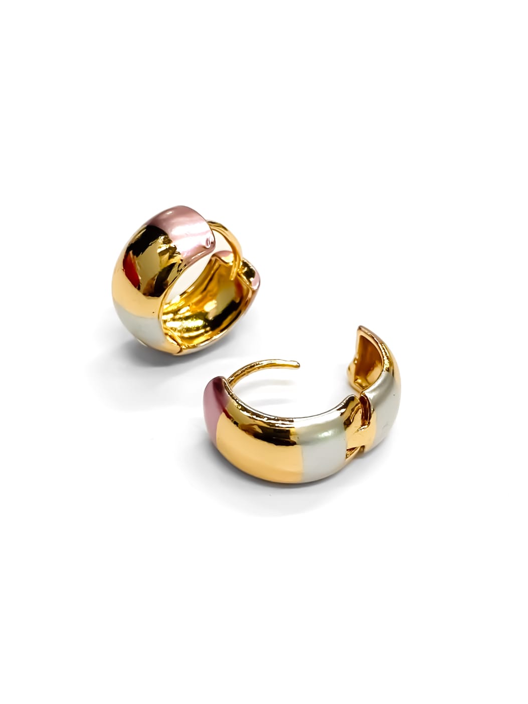 ARETES HUGGIES M14 - ORO LAMINADO