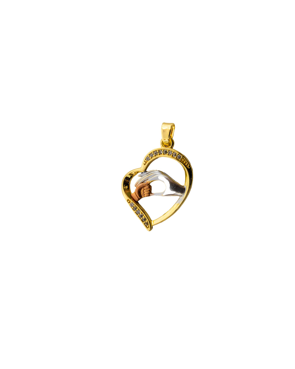 Dije de Corazon M26 - Oro Laminado