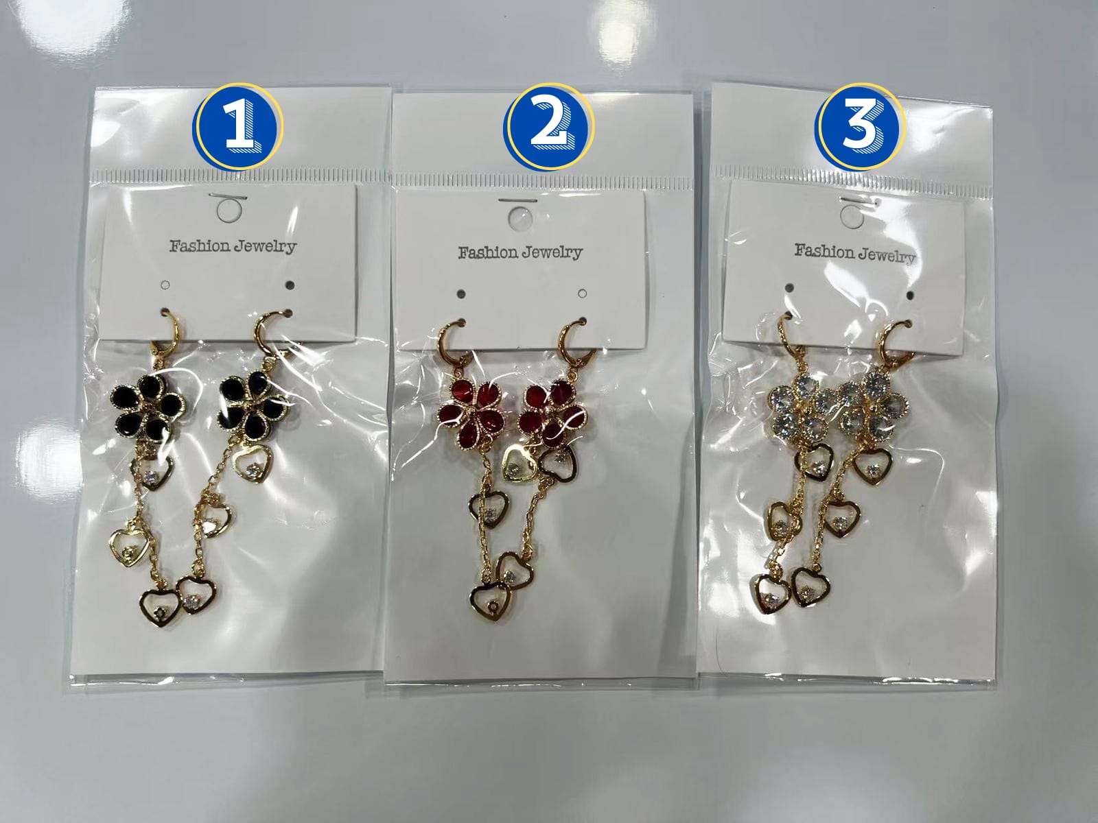 Arete Largo Aro Dorado M1 Oro Laminado