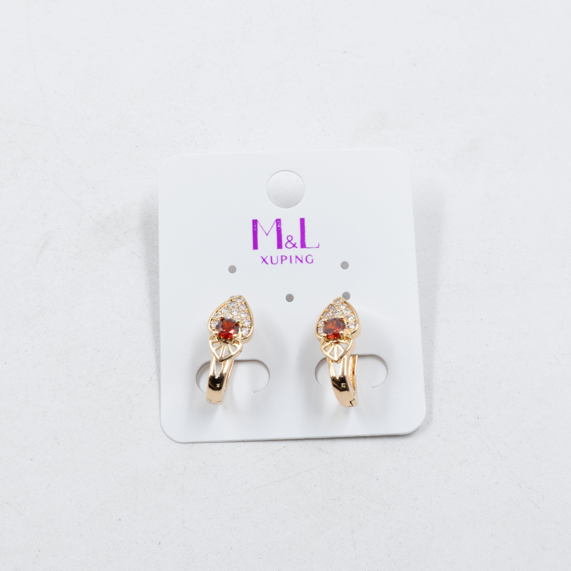 Aretes Xuping Dorados M13 Oro Laminado