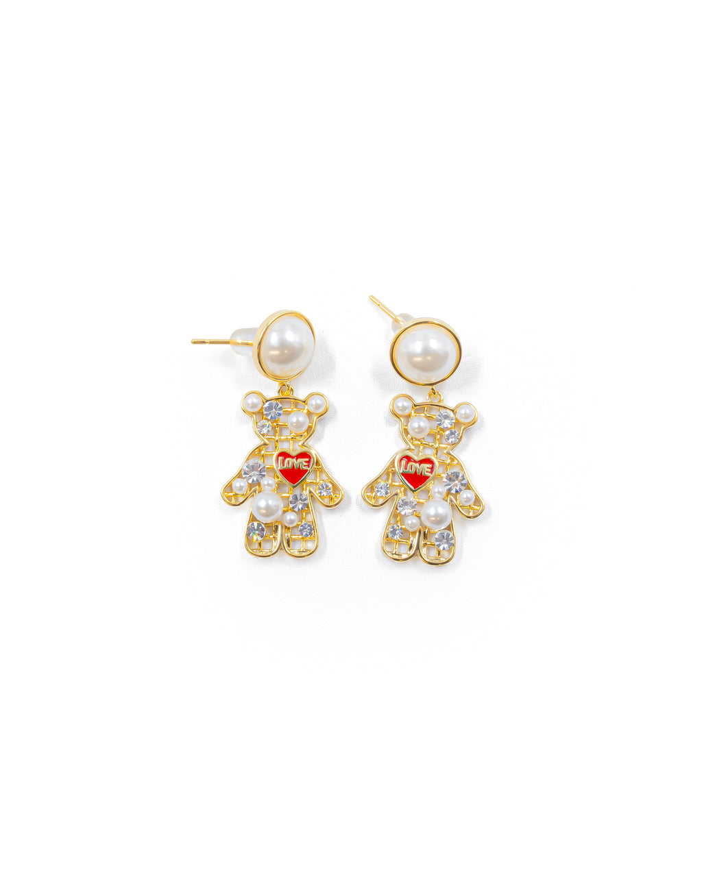 Aretes Largos Ansheli Dorados M6 Oro Laminado