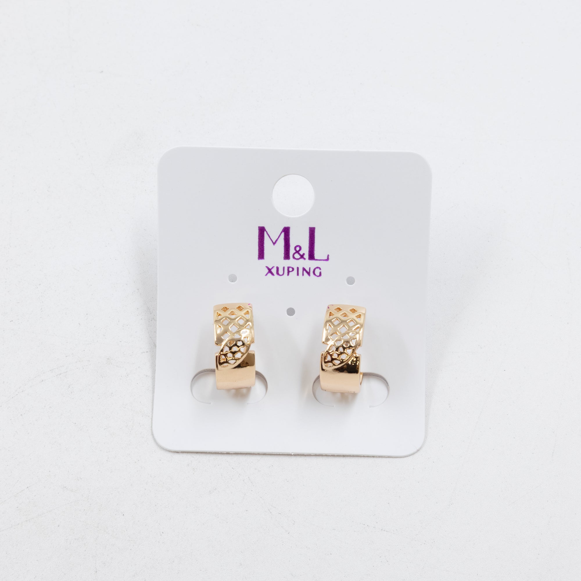 Aretes Xuping Dorados M1 Oro Laminado