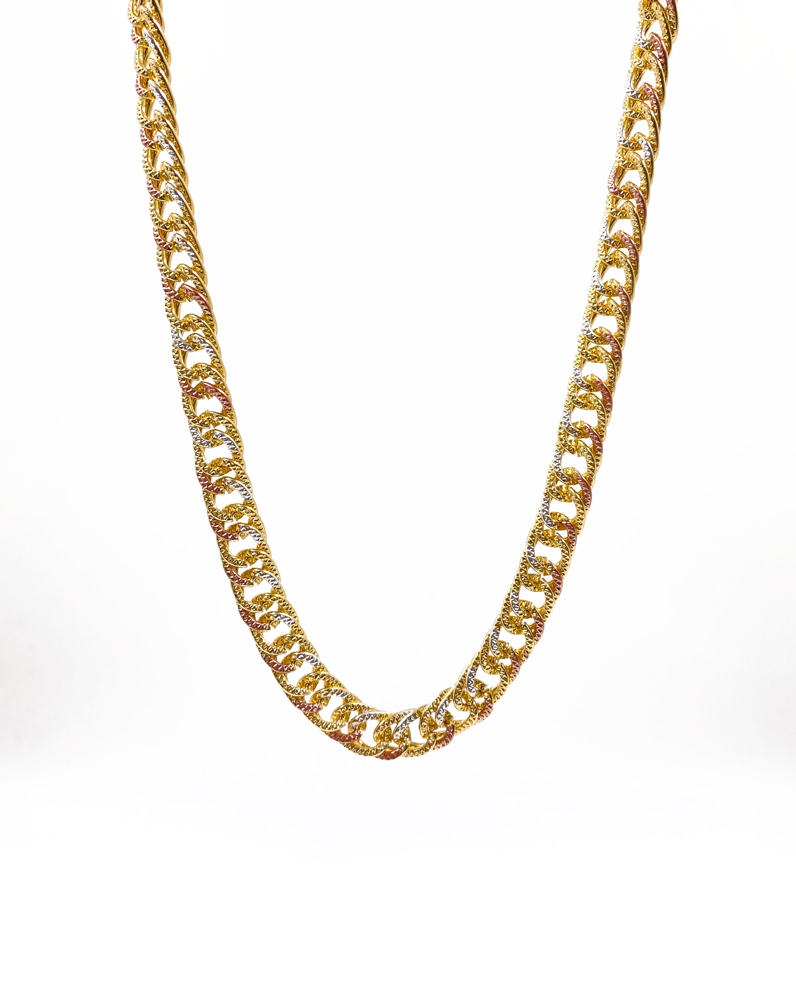 Cadena de eslabones - M21 Oro Laminado