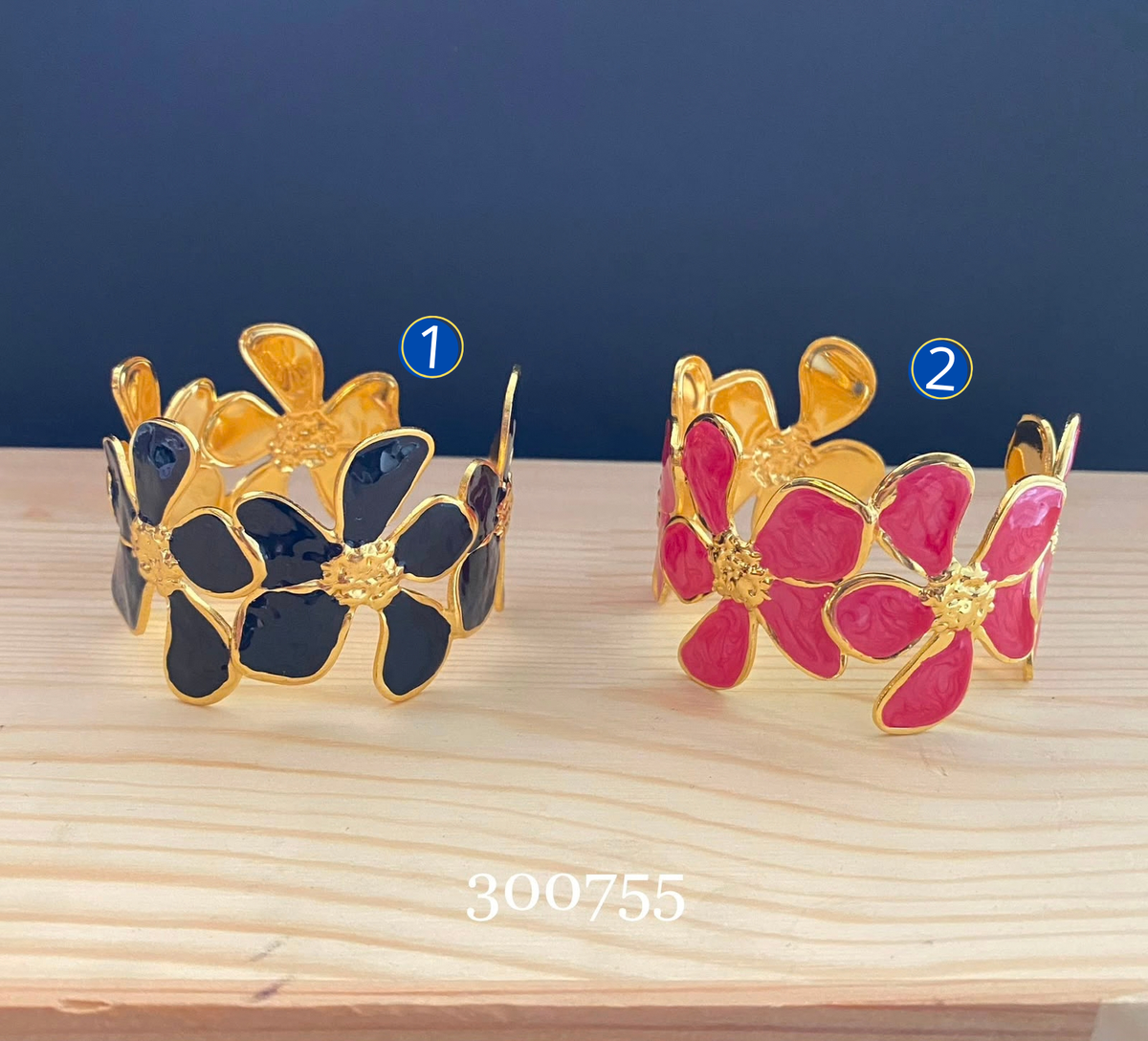 [03/OCTUBRE/26] Brazaletes Ajustables Dorados de Colores M20 Acero Inoxidable