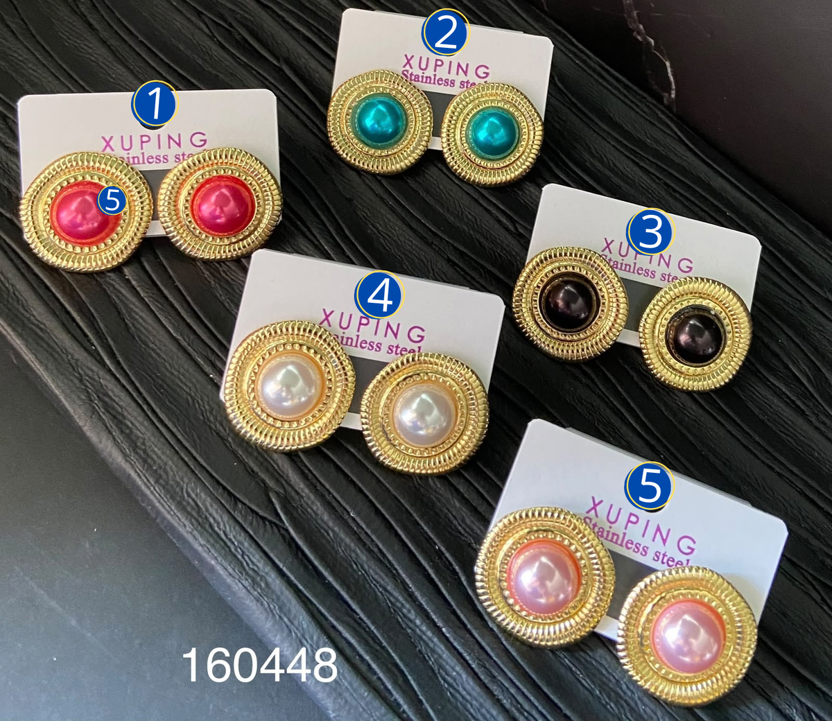 [03/OCTUBRE/26] Aretes Dorados Diferentes Diseños M23 Acero Inoxidable