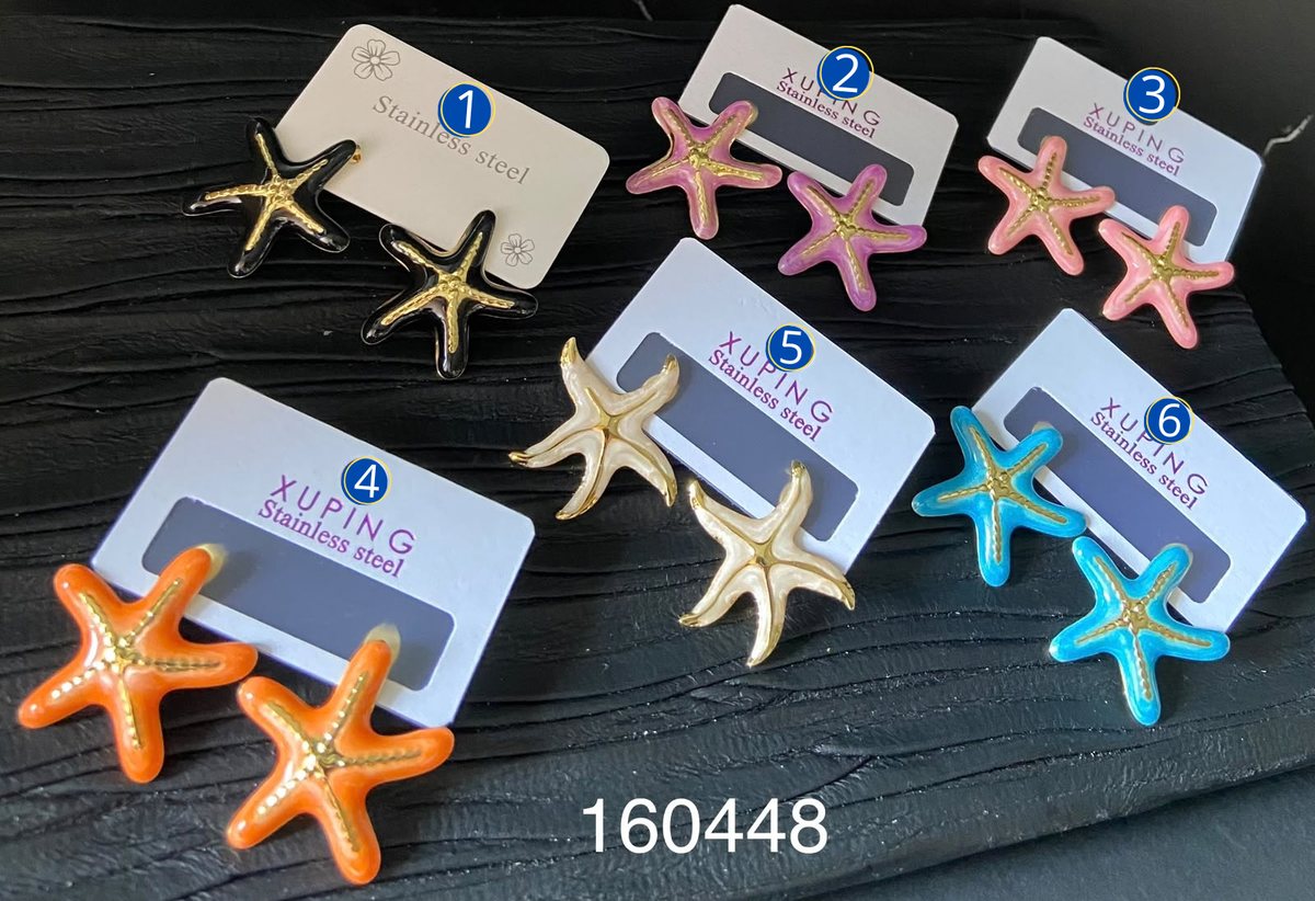 [03/OCTUBRE/26] Aretes Dorados Diferentes Diseños M8 Acero Inoxidable
