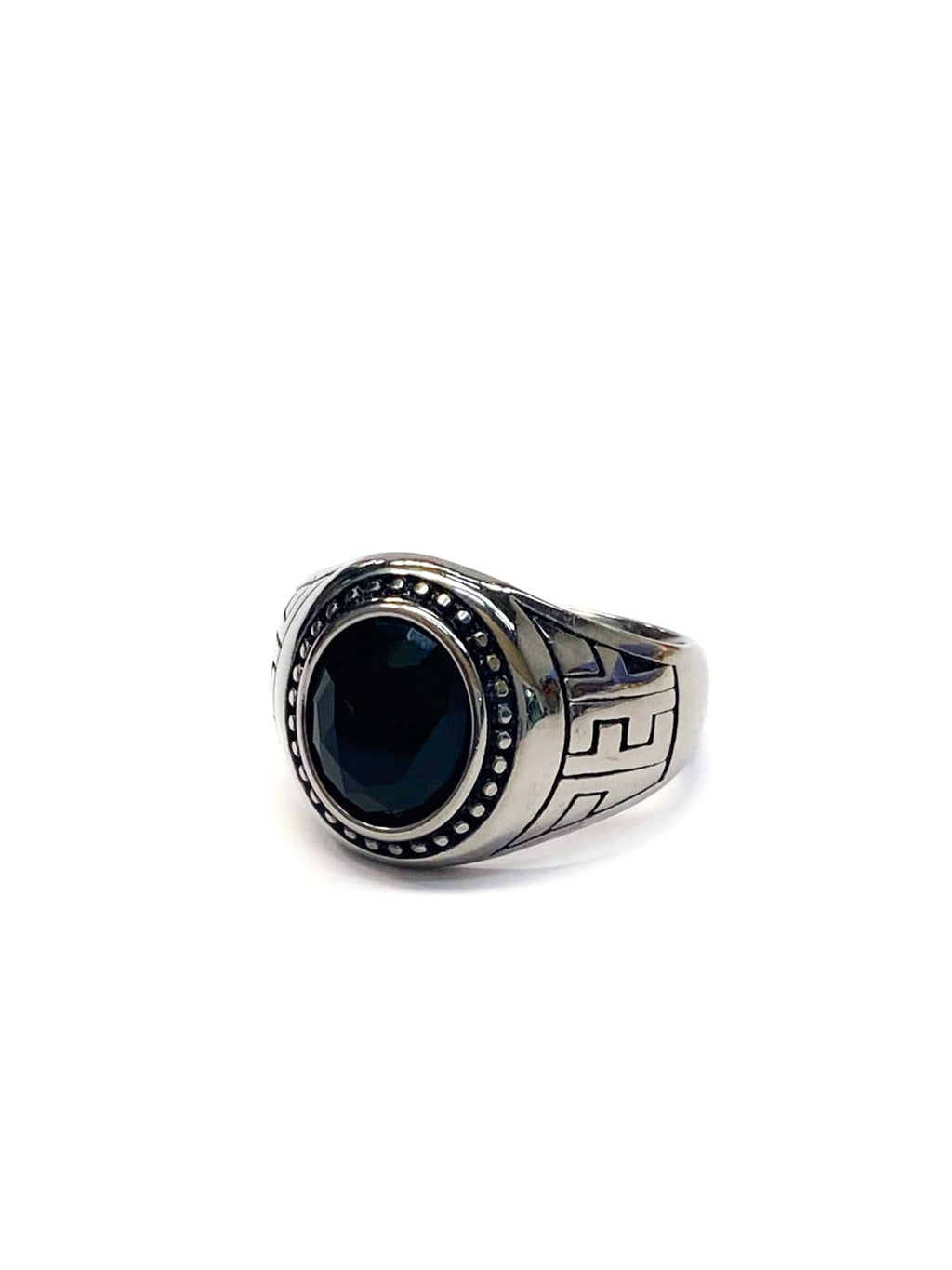 Anillo con Piedras Dorado y Plateado M4 Acero Inoxidable
