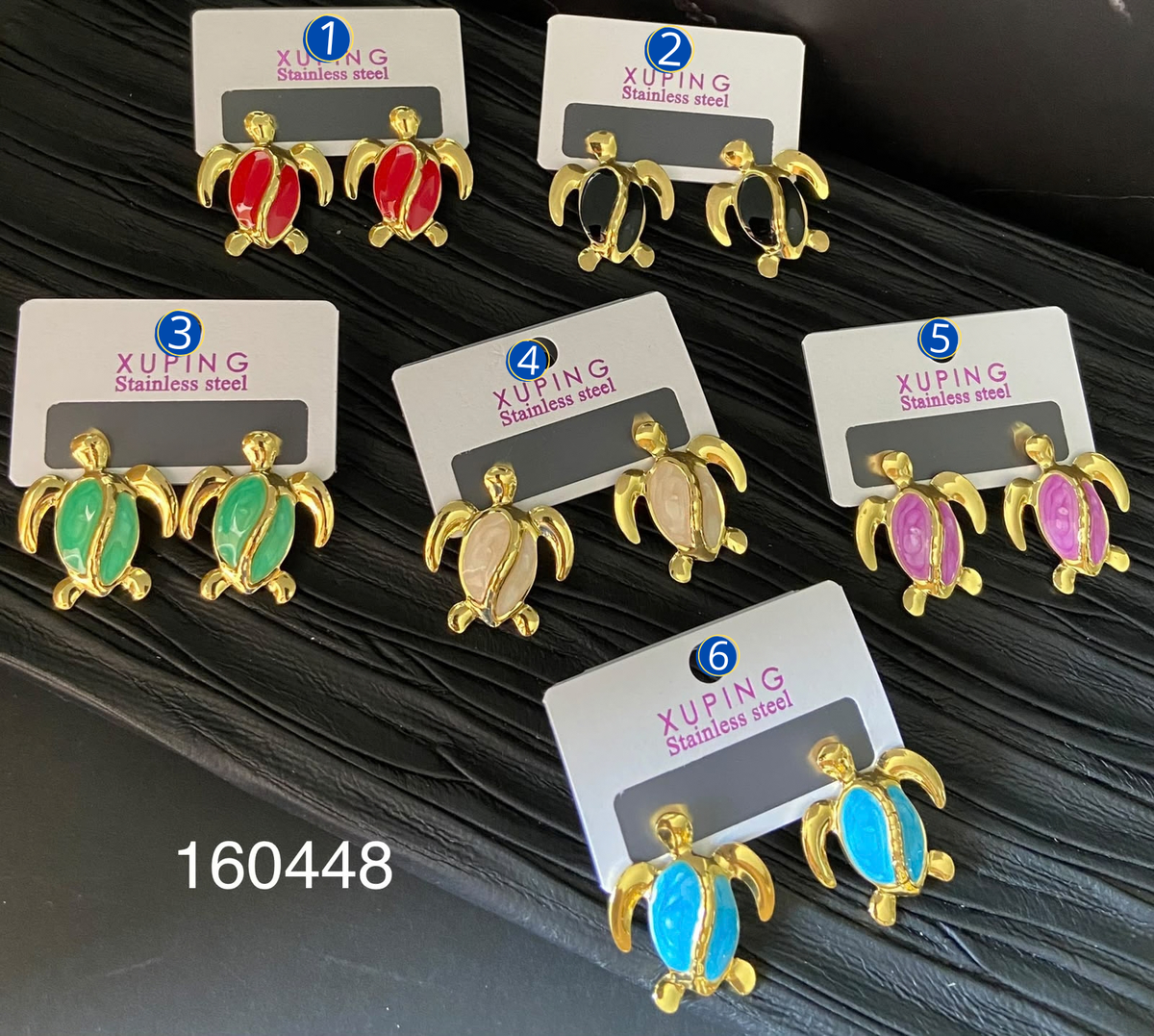 [03/OCTUBRE/26] Aretes Dorados Diferentes Diseños M9 Acero Inoxidable