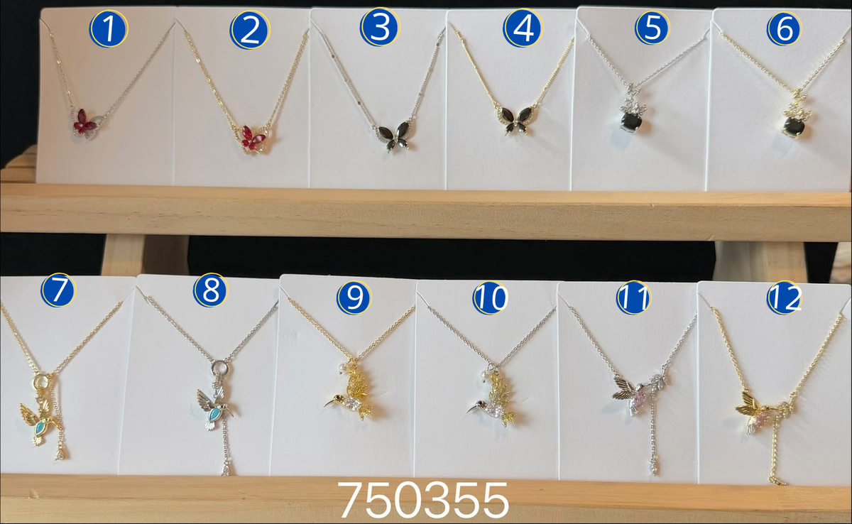 [10/OCT/26] Collares Dorados y Plateados con dije M3 Oro Laminado