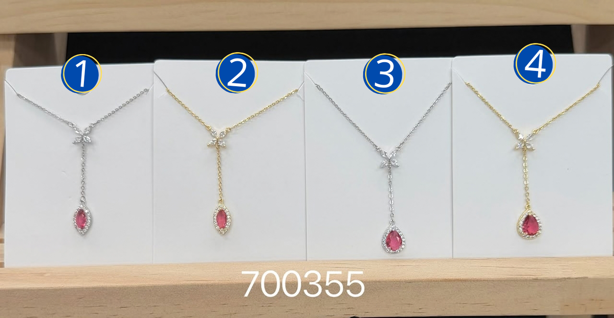 [10/OCT/26] Collares Dorados y Plateados con dije M23 Oro Laminado