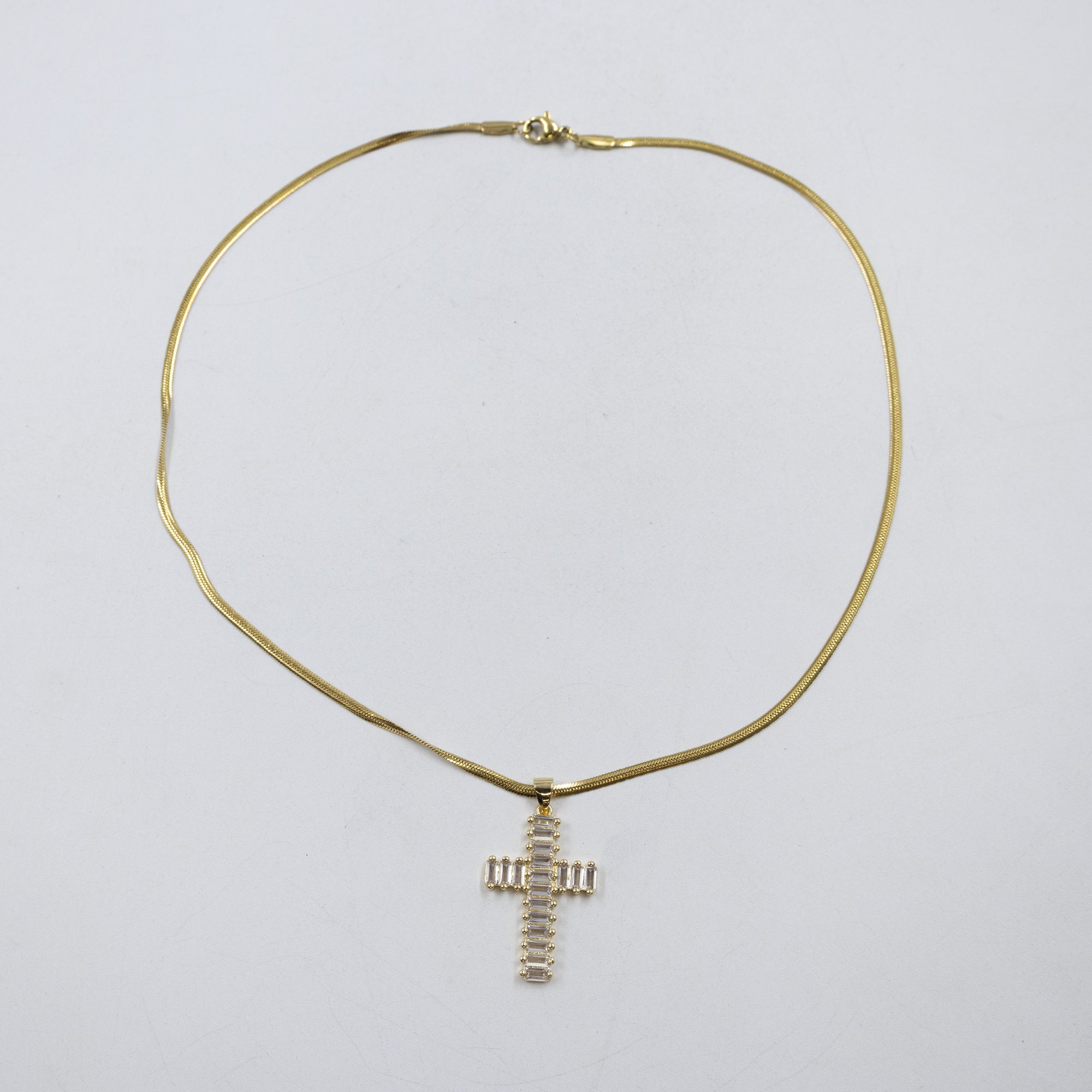 Collar Dorado Religioso M1 Oro Laminado