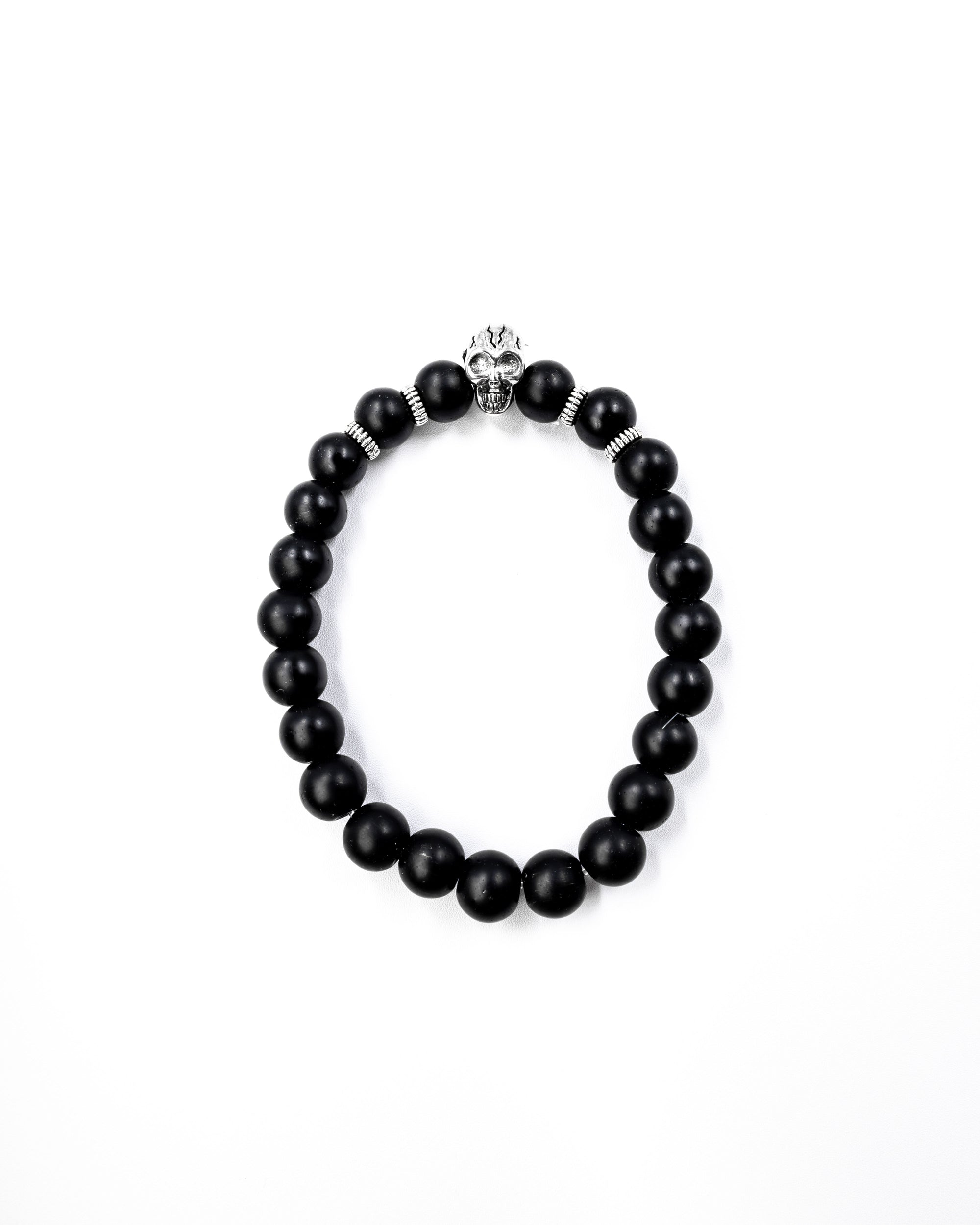 Pulsera de cuentas con Dije M1 Acero Inoxidable