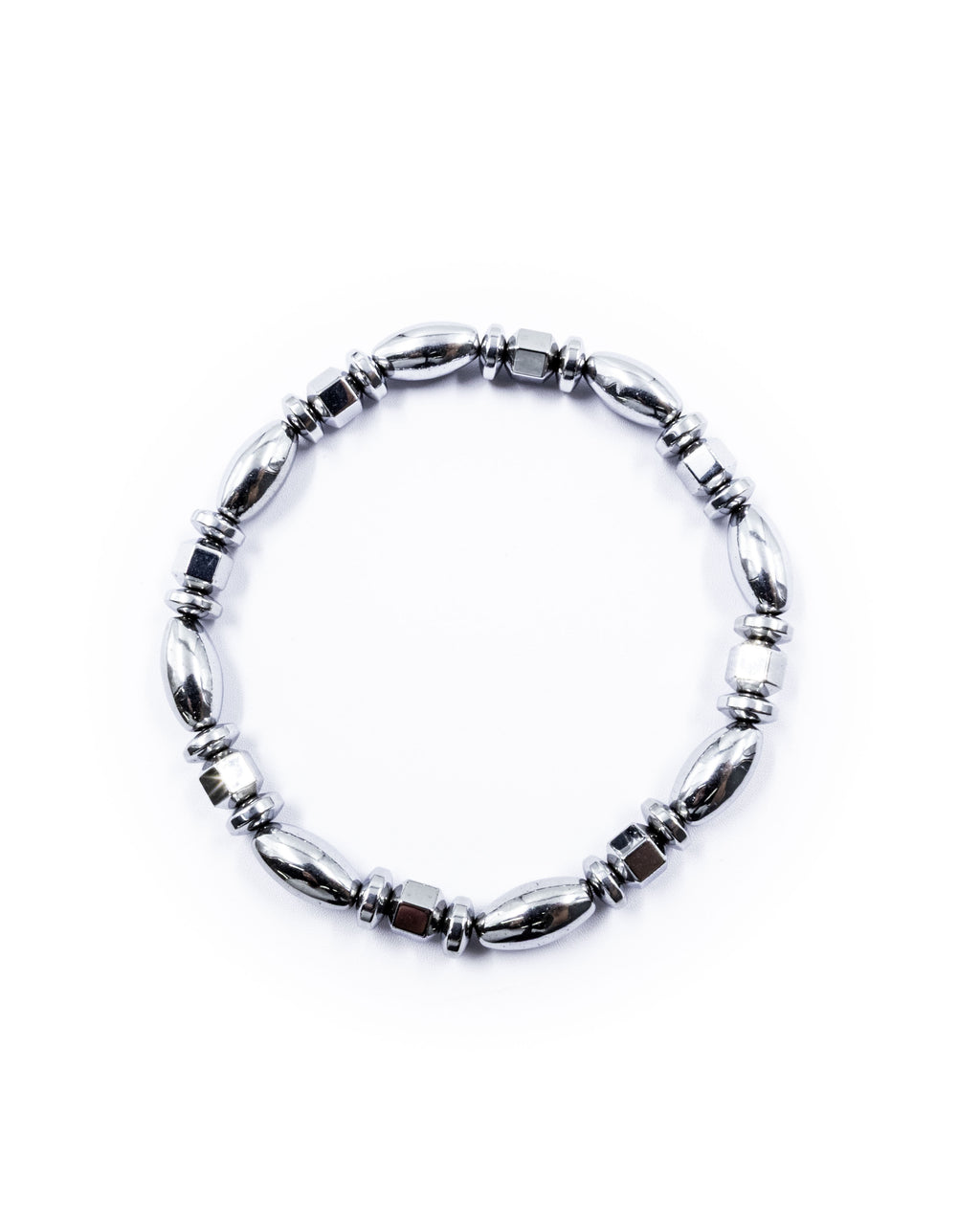 Pulseras brillantes con cuentas - M2 Oro Laminado