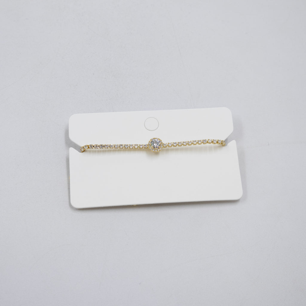 Pulsera Dorada Ansheli M21 Oro Laminado