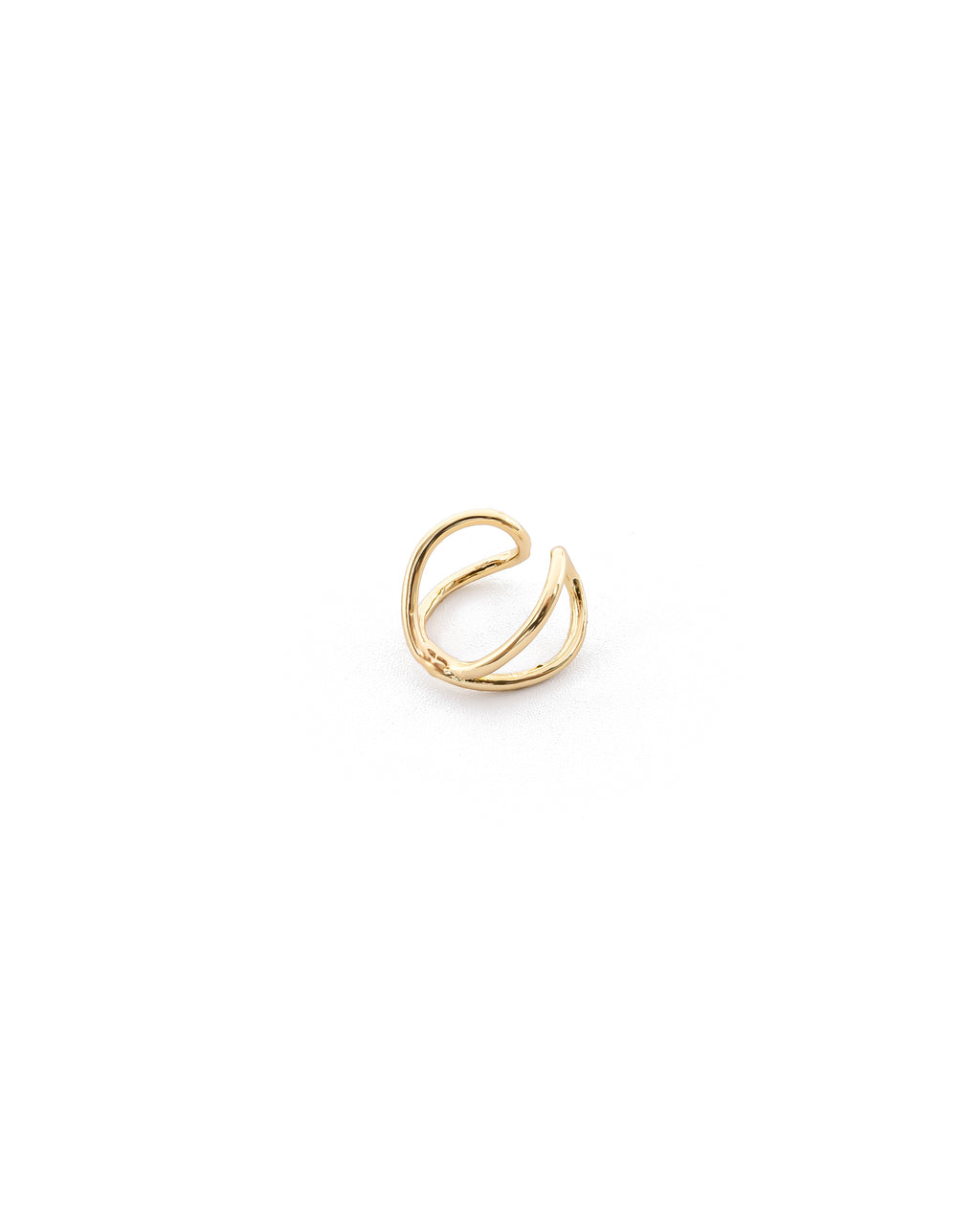 Aretes Simulador Dorados M1 Oro Laminado