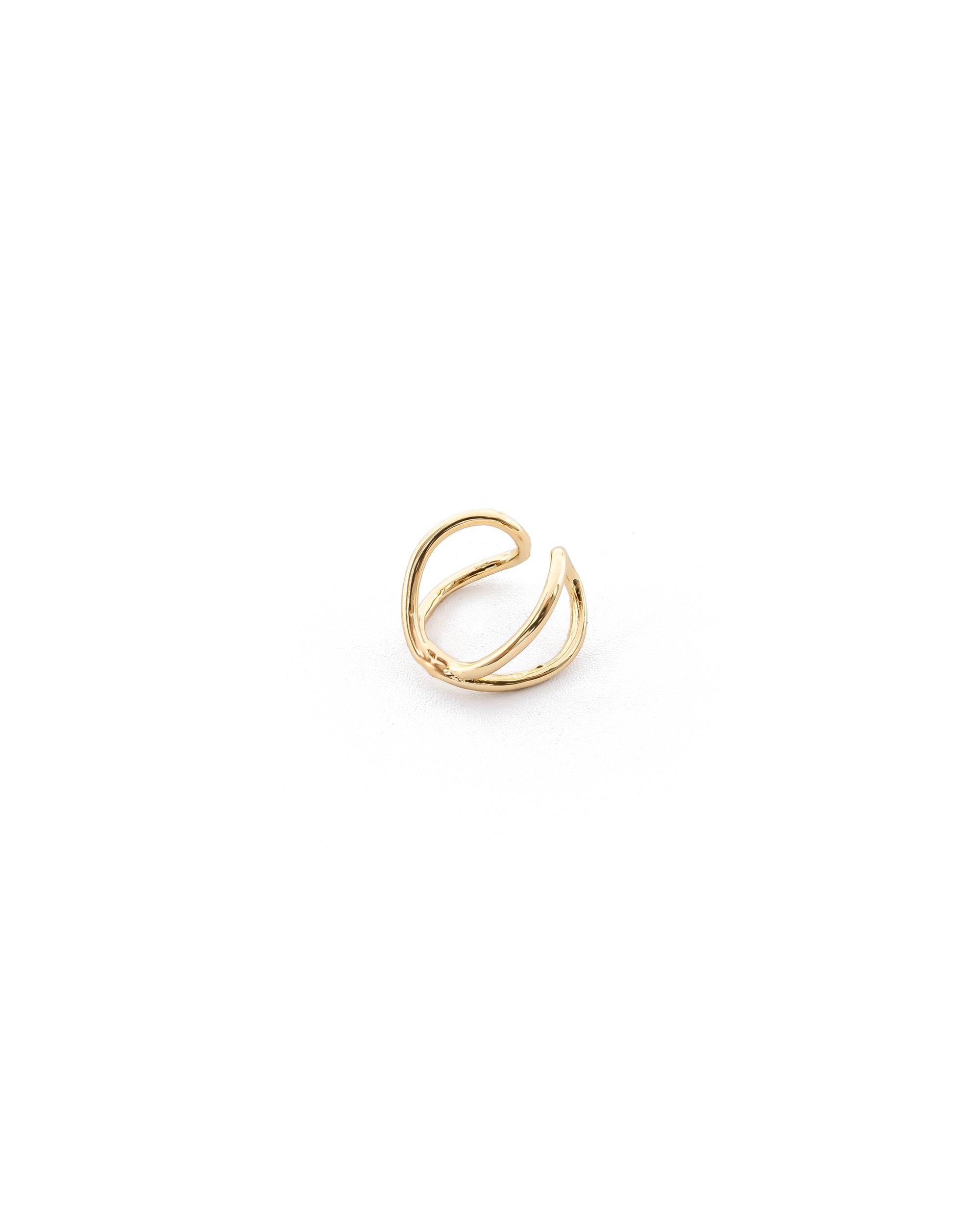 Aretes Simulador Dorados M1 Oro Laminado