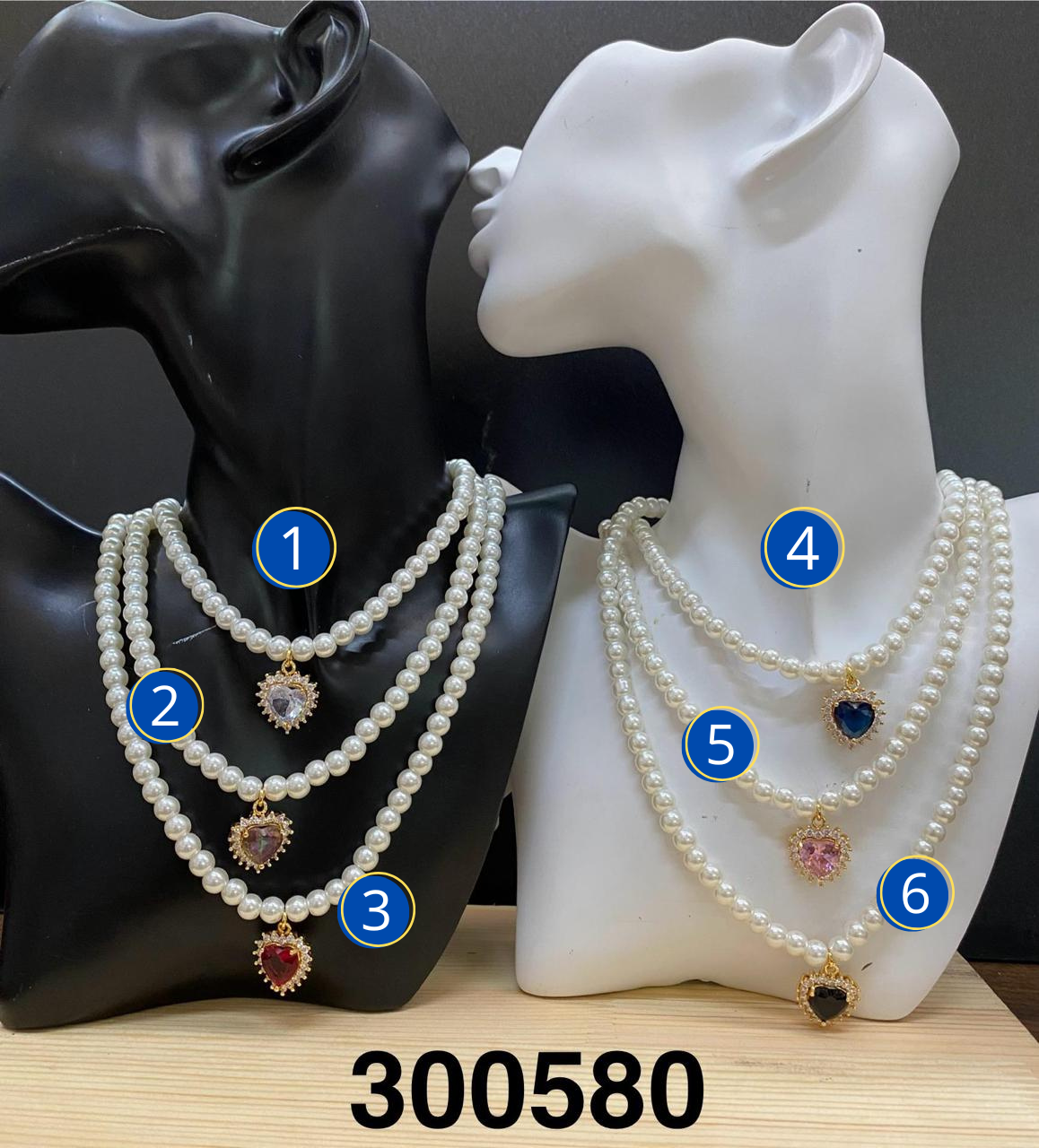 COLLARES ACERO INOXIDABLE M1