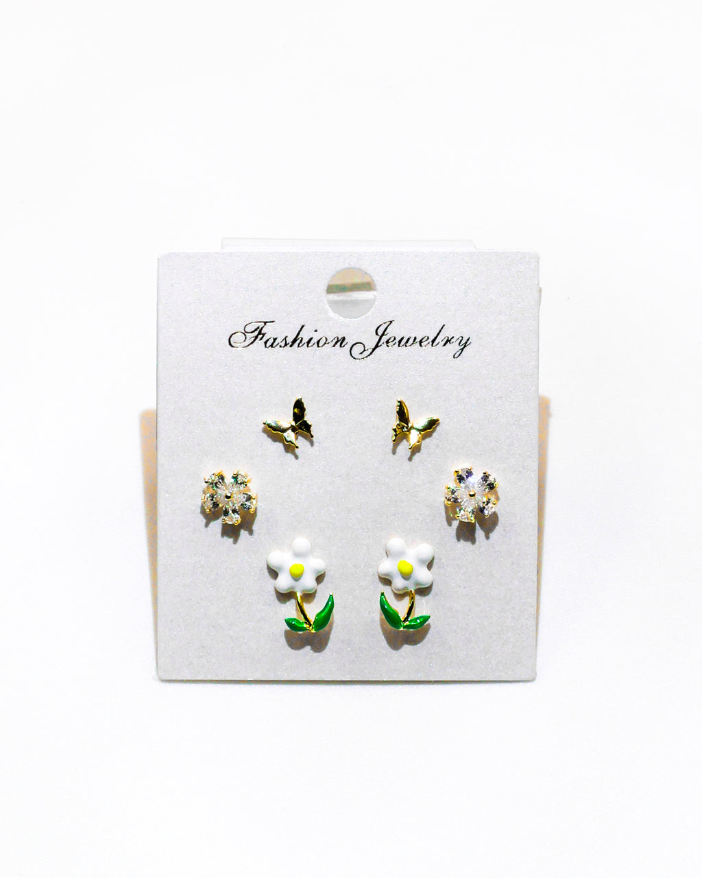 Set Aretes X3 - M5 Oro Laminado