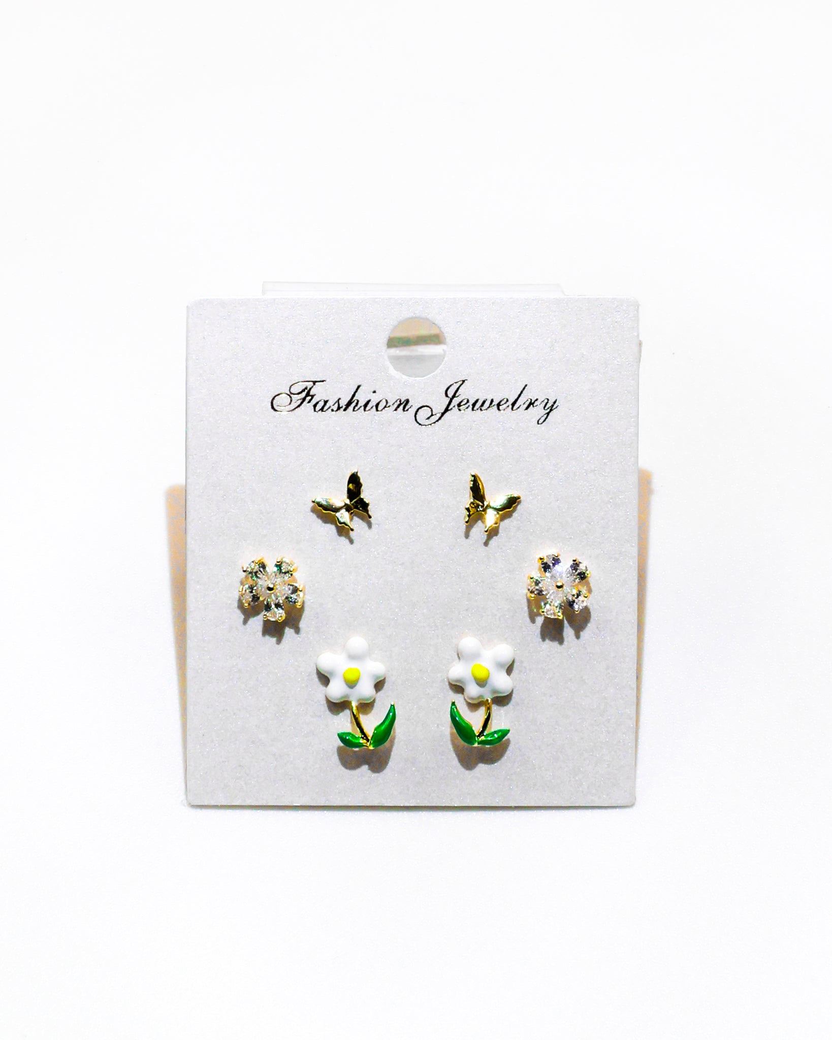 Set Aretes X3 - M5 Oro Laminado