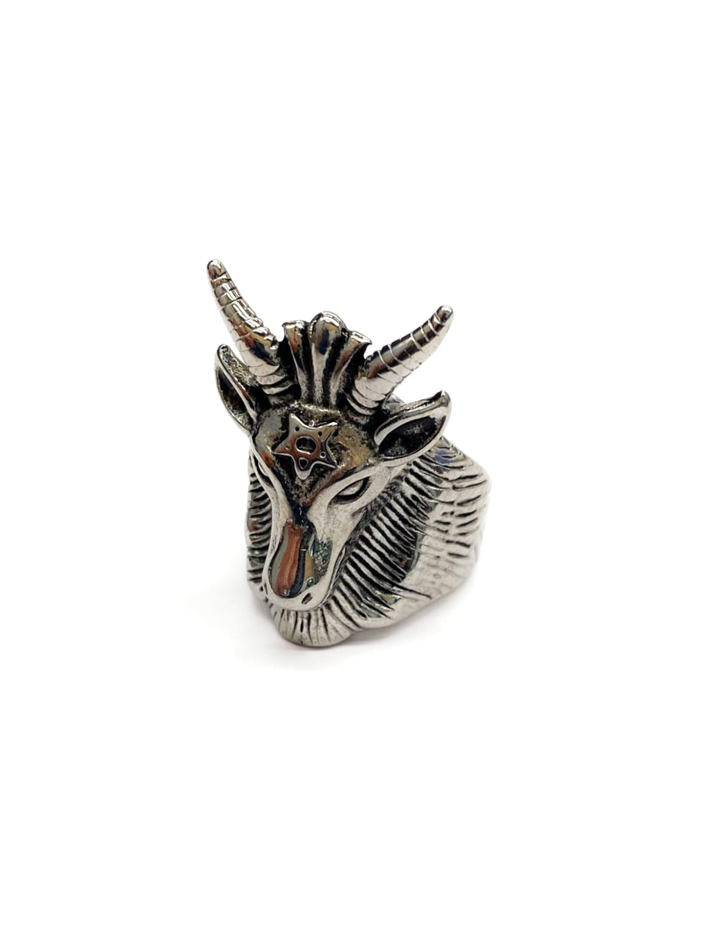 Anillo Dorado y Plateado de Animales M1 Acero Inoxidable