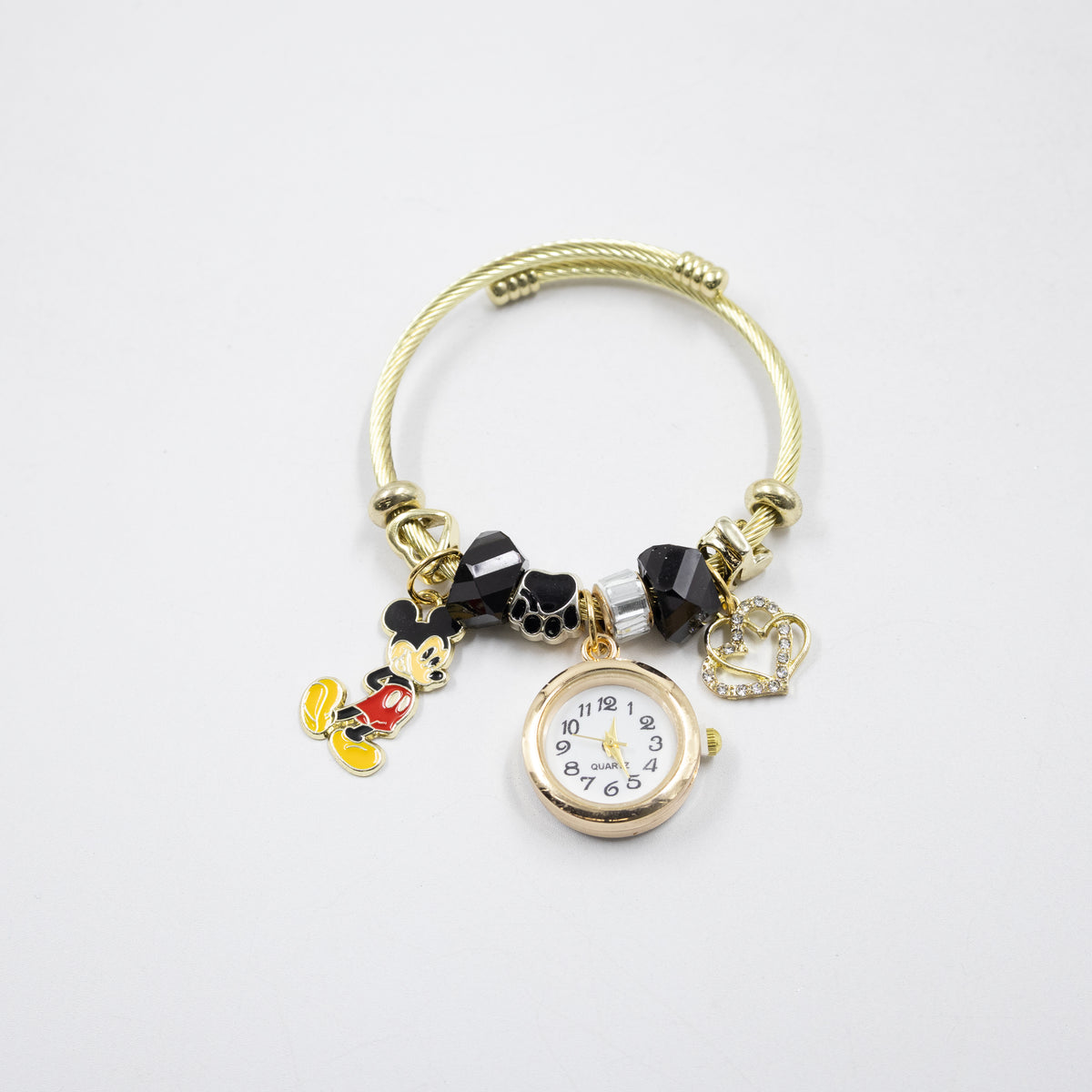 Pulsera tipo Pandora Dorados M18 Oro Laminado