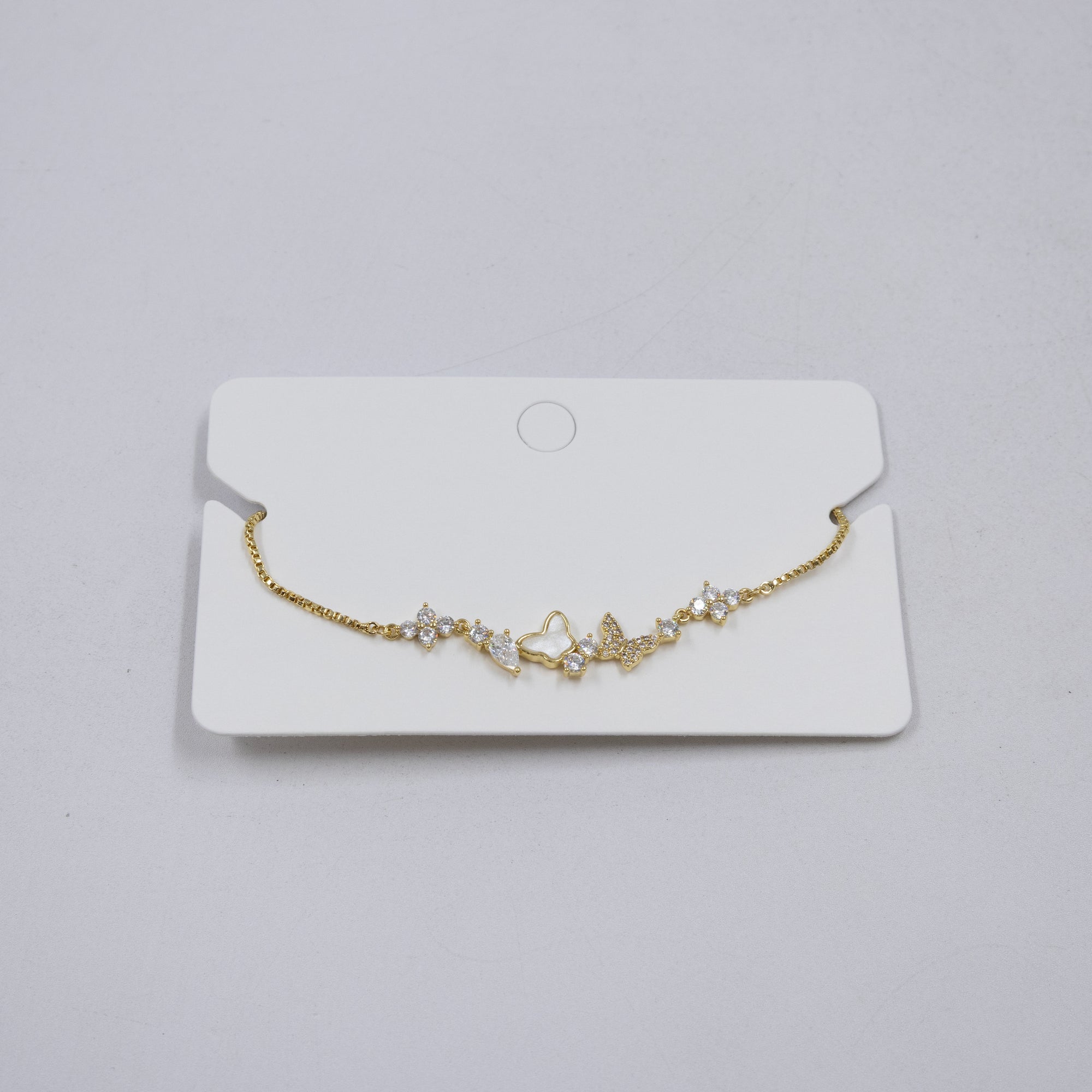Pulsera Dorada Ansheli 32 Oro Laminado