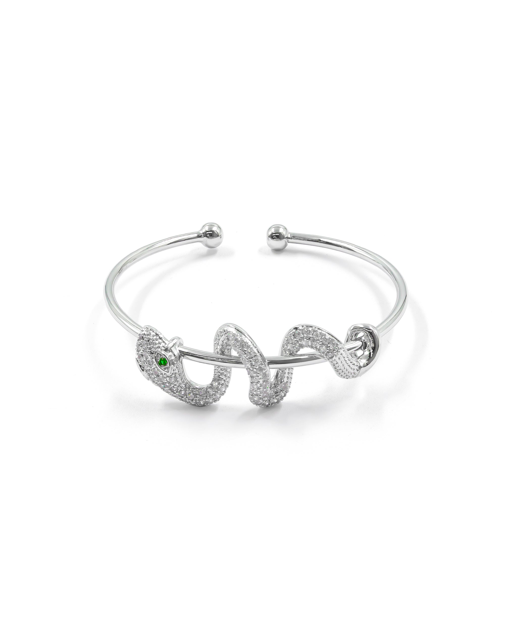 Brazalete Dorado con Piedras M8 Oro Laminado