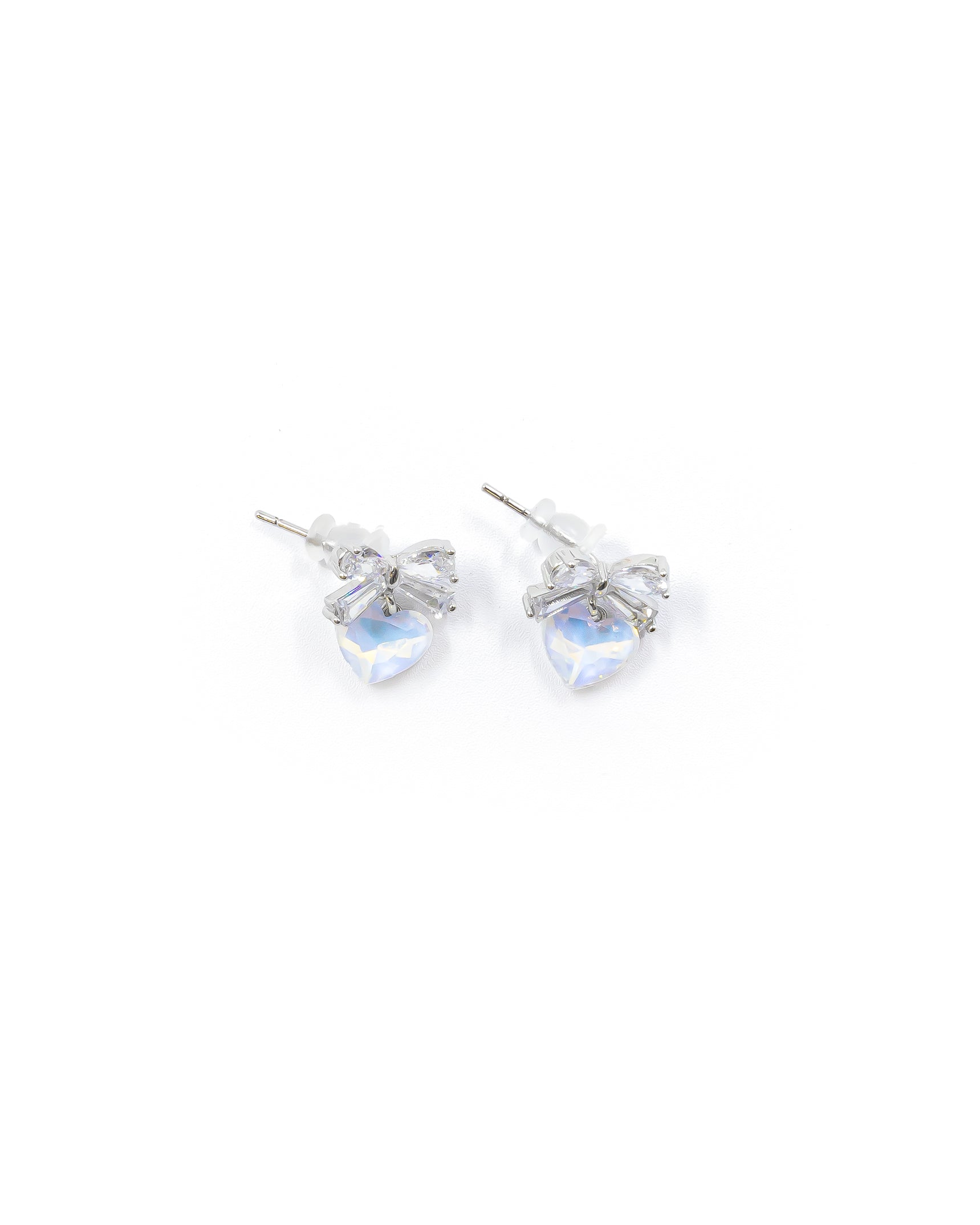 Aretes Largos Ansheli Plateados M15 Oro Laminado