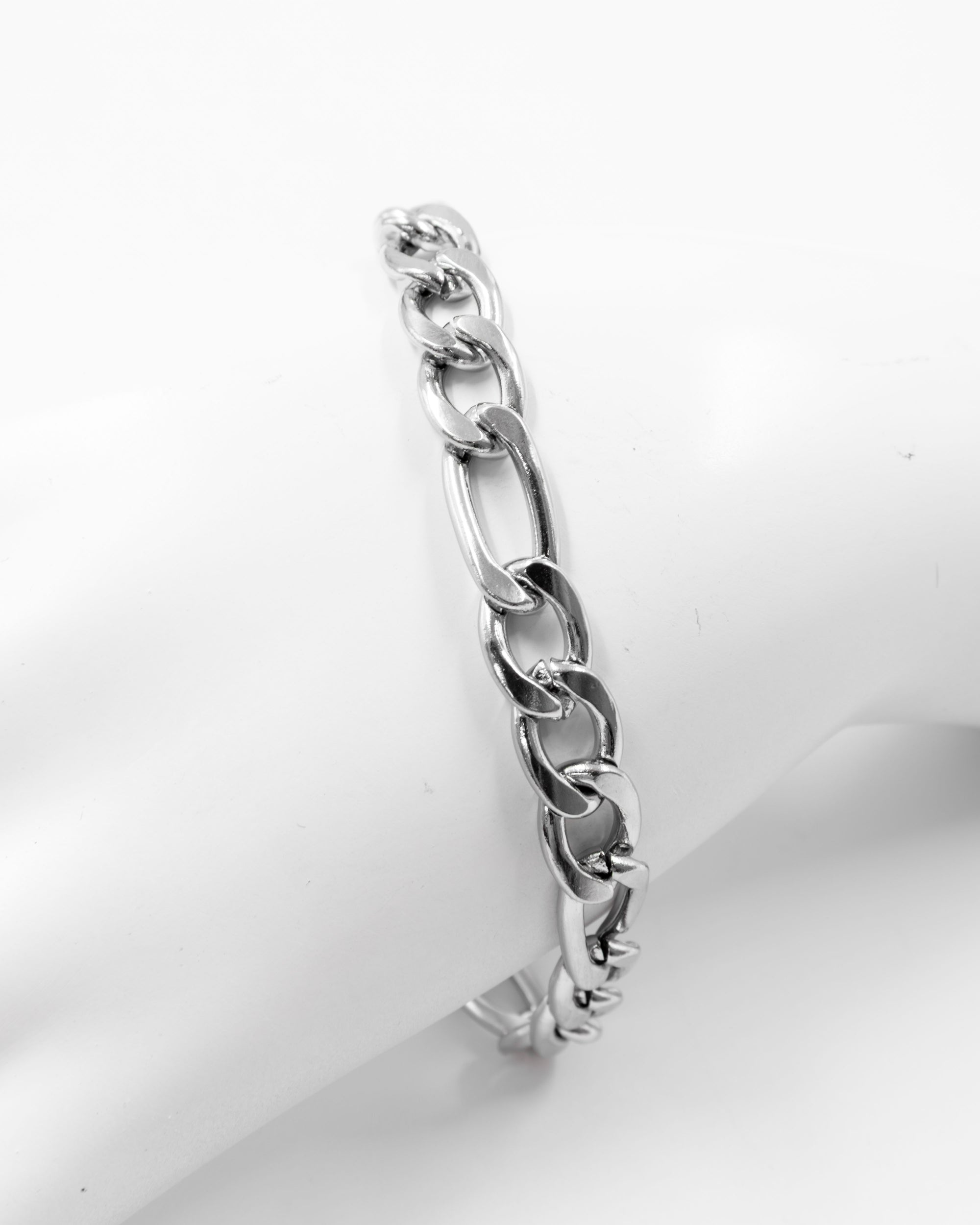 Pulsera Dorada y Plateada M1 Acero Inoxidable
