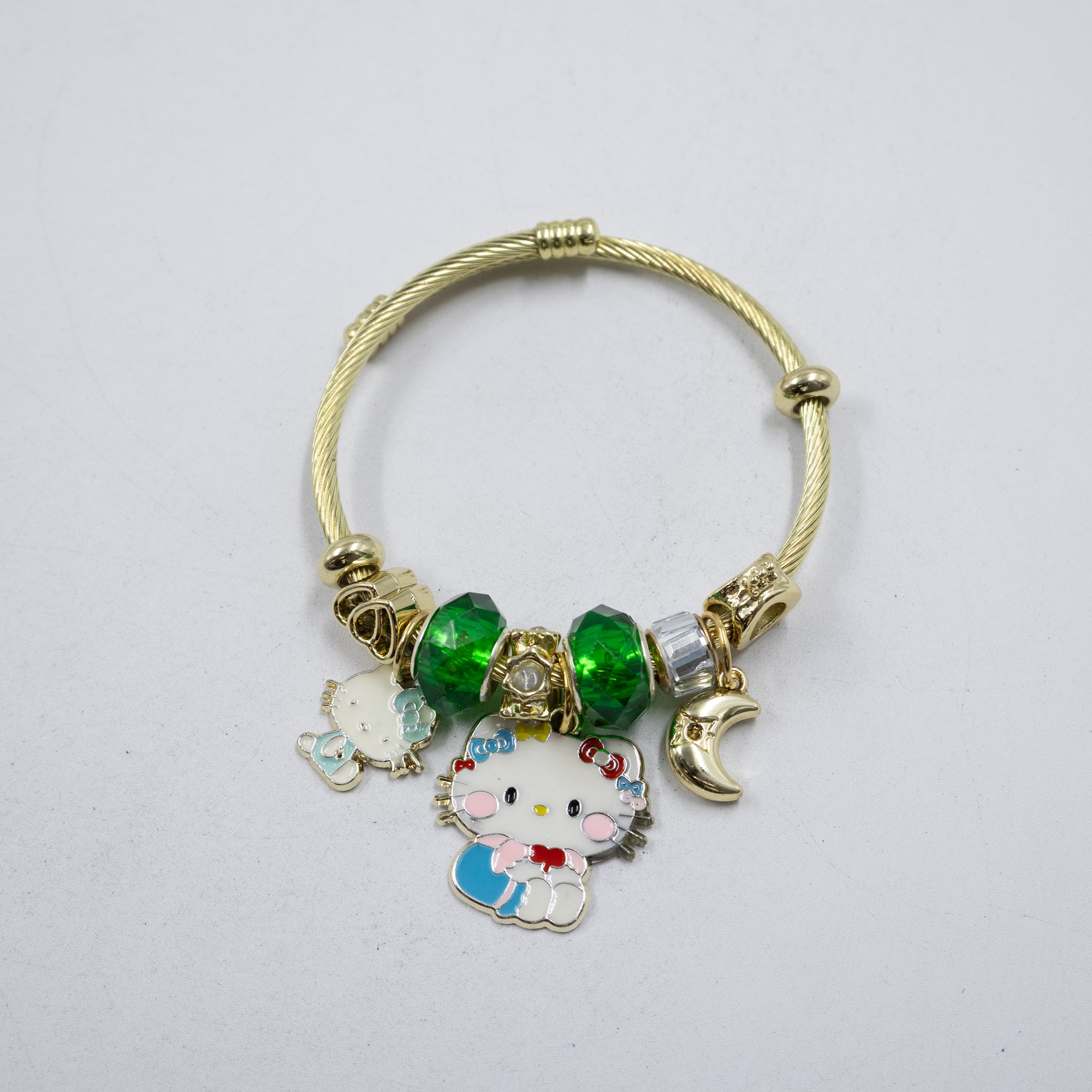 Pulsera tipo Pandora M5 Oro Laminado