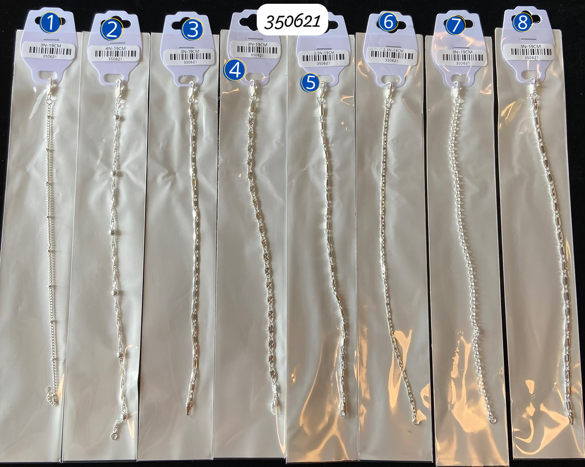 [28/OCTUBRE/26] Pulseras Plateadas M10 Oro Laminado