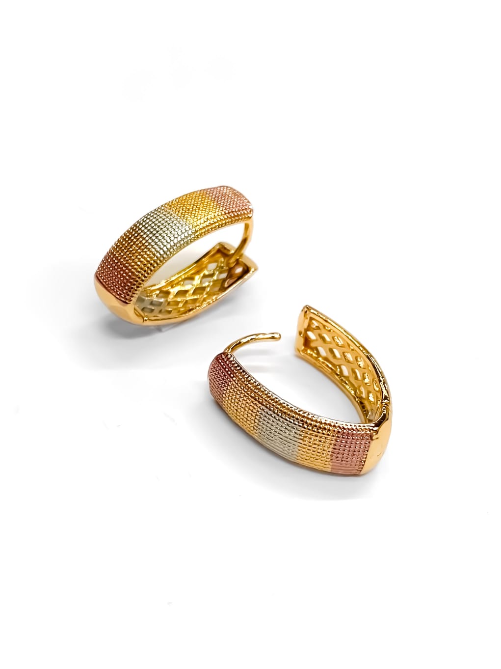 ARETES HUGGIES M14 - ORO LAMINADO