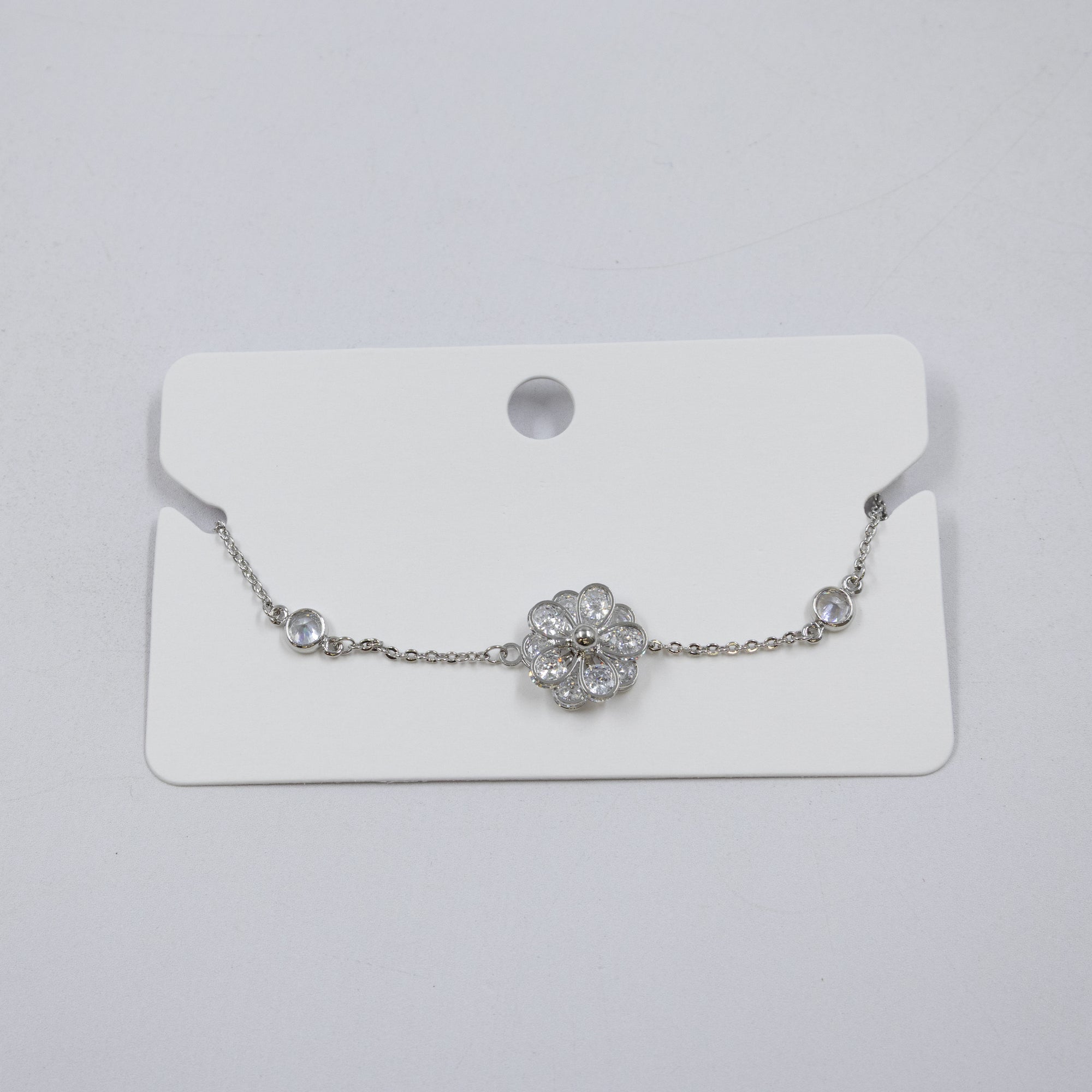 Pulsera Plateada Ansheli 34 Oro Laminado