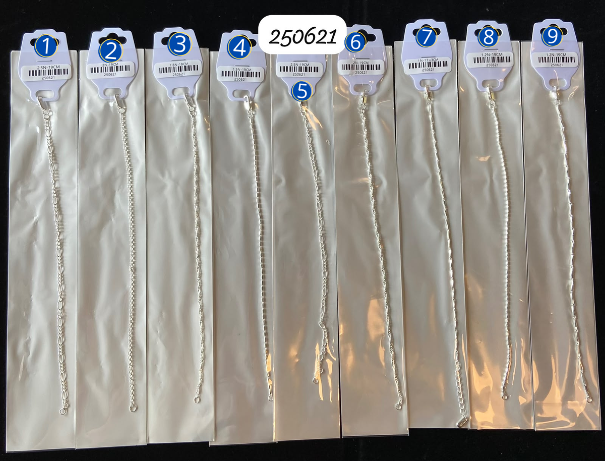 [28/OCTUBRE/26] Pulseras Plateadas M2 Oro Laminado