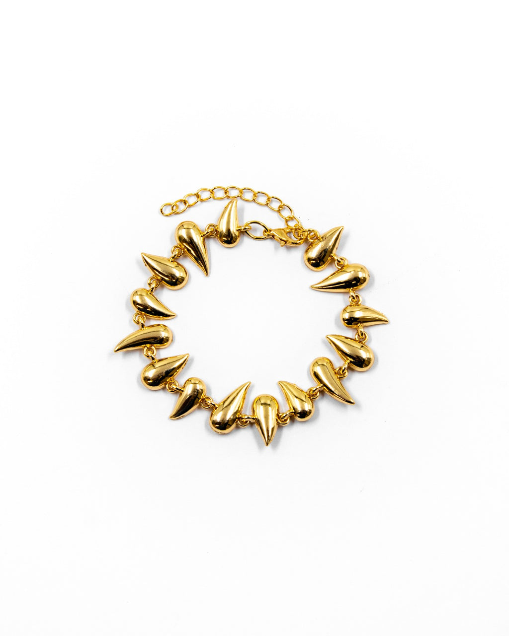 PULSERA CON PIEDRAS M1 - ORO LAMINADO