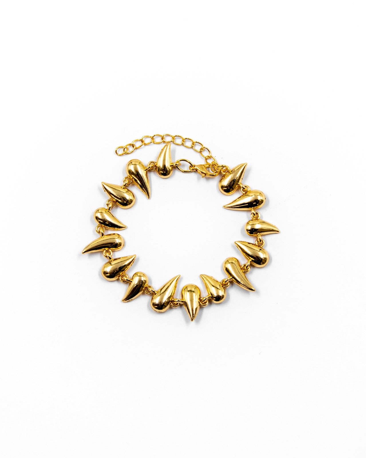 PULSERA CON PIEDRAS M1 - ORO LAMINADO
