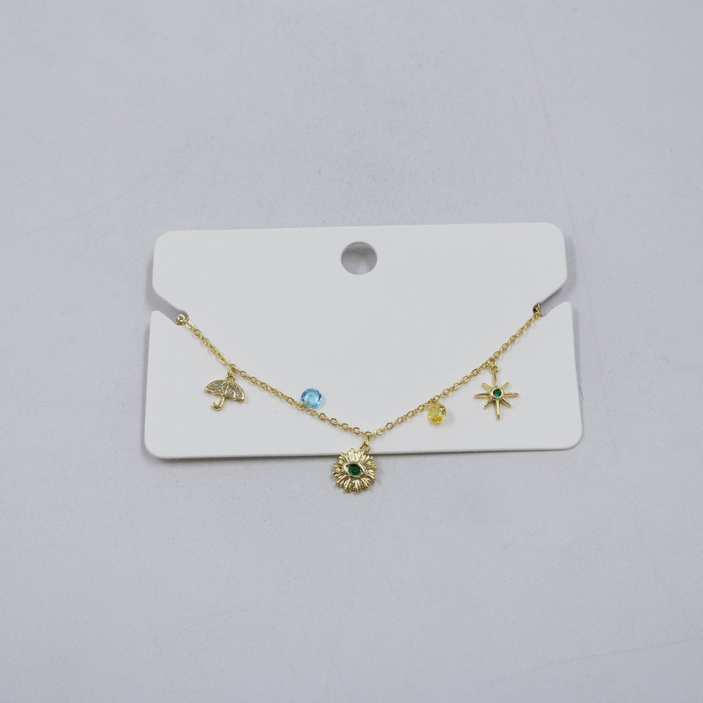 Pulsera Dorada Ansheli M8 Oro Laminado